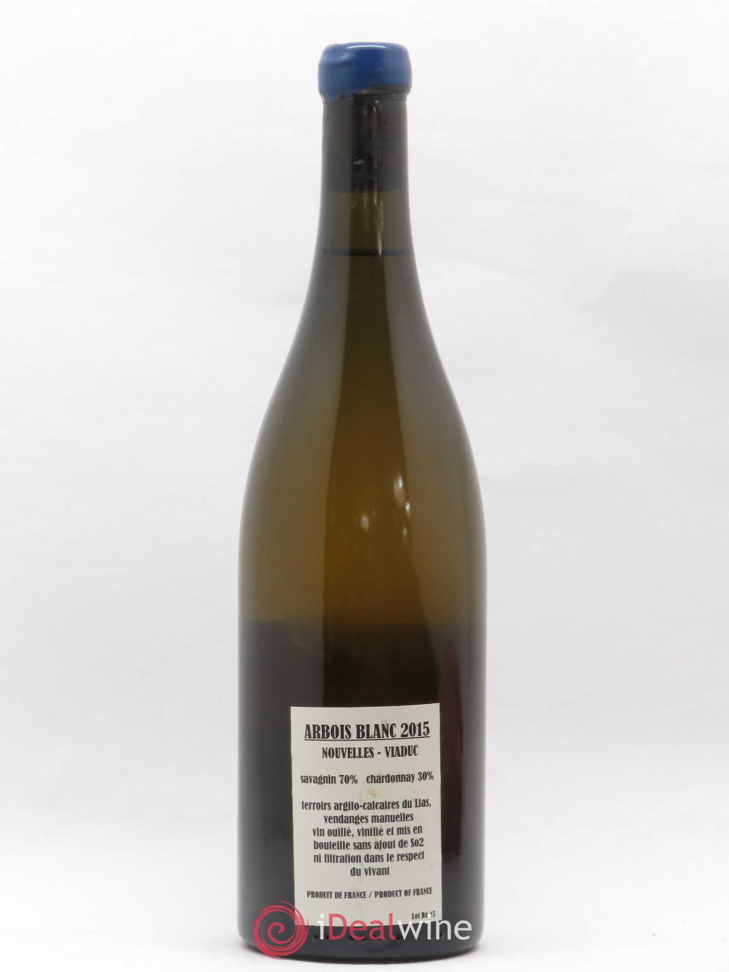 Arbois Savagnin Chardonnay Nouvelles-Viaduc Adeline Houillon & Renaud Bruyère 2015 - Lot de 1 bouteille - 1