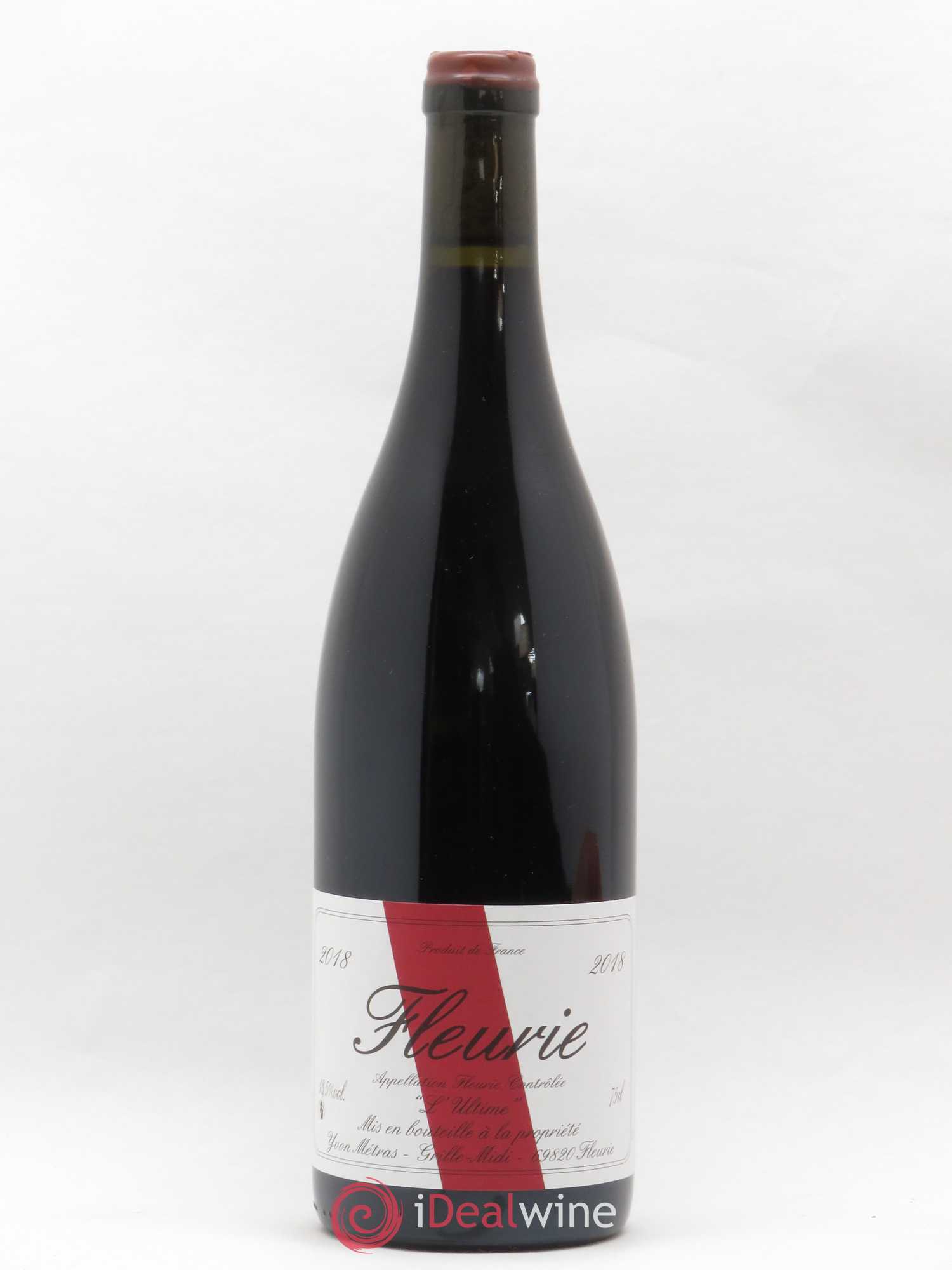 Fleurie l'Ultime Yvon Métras (sans prix de réserve) 2018 - Lot de 1 bouteille - 0