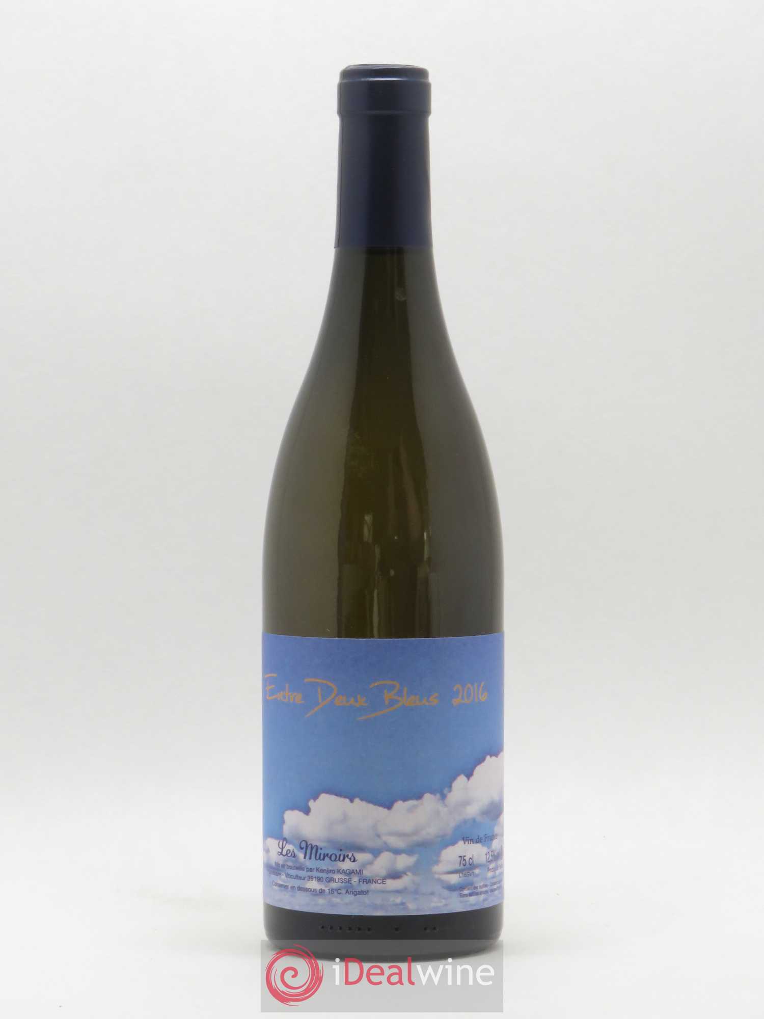 Vin de France Entre Deux Bleus Les saugettes Kenjiro Kagami - Domaine des Miroirs 2016 - Posten von 1 Flasche - 0