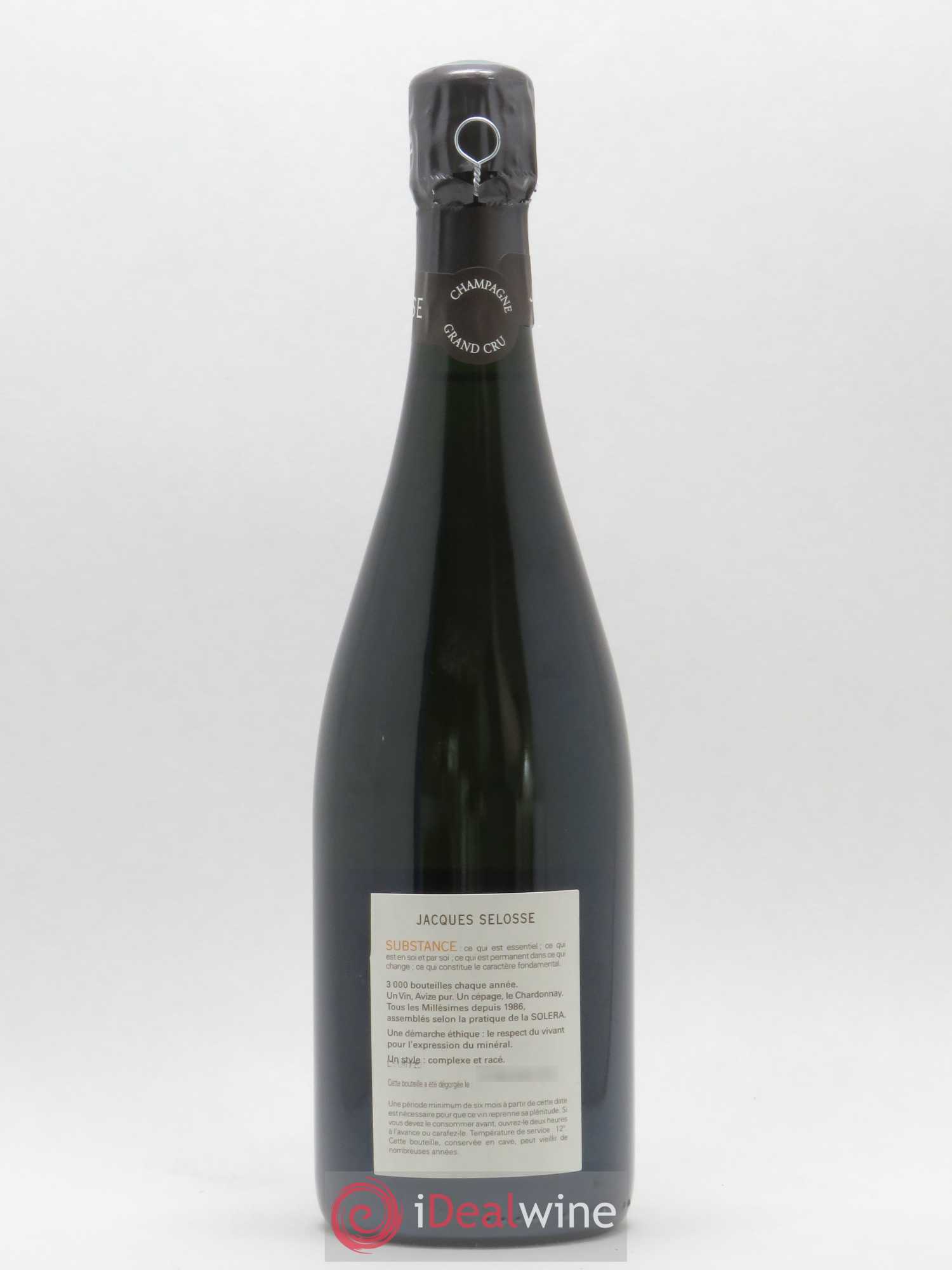 Substance Jacques Selosse - Lot de 1 bouteille - 1