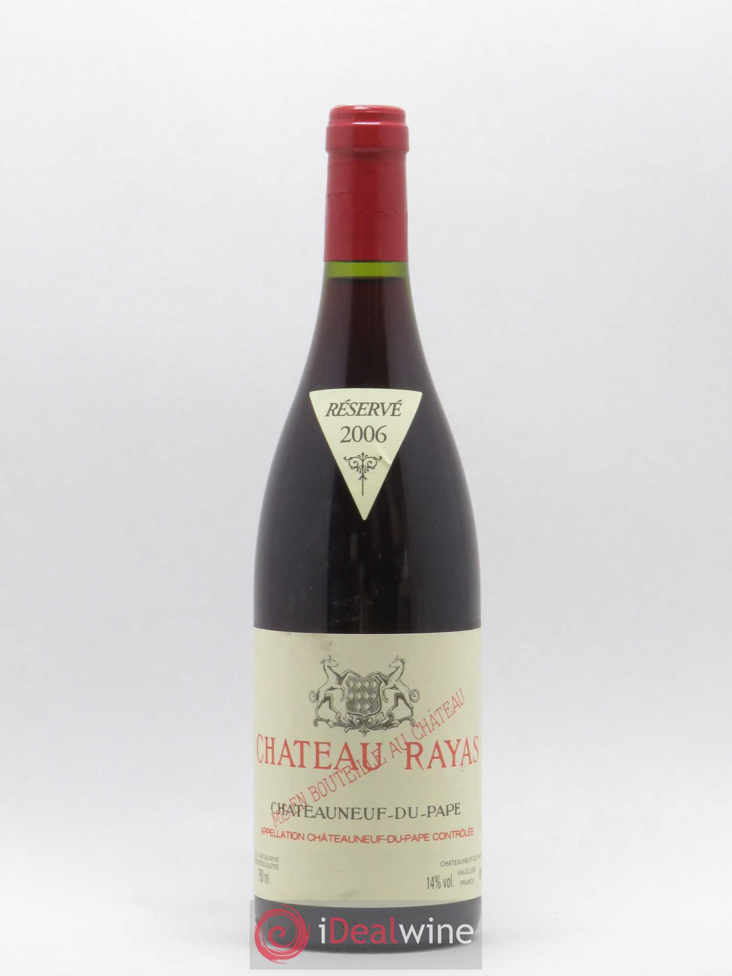 Châteauneuf-du-Pape Château Rayas Emmanuel Reynaud 2006 - Lot de 1 bouteille - 0