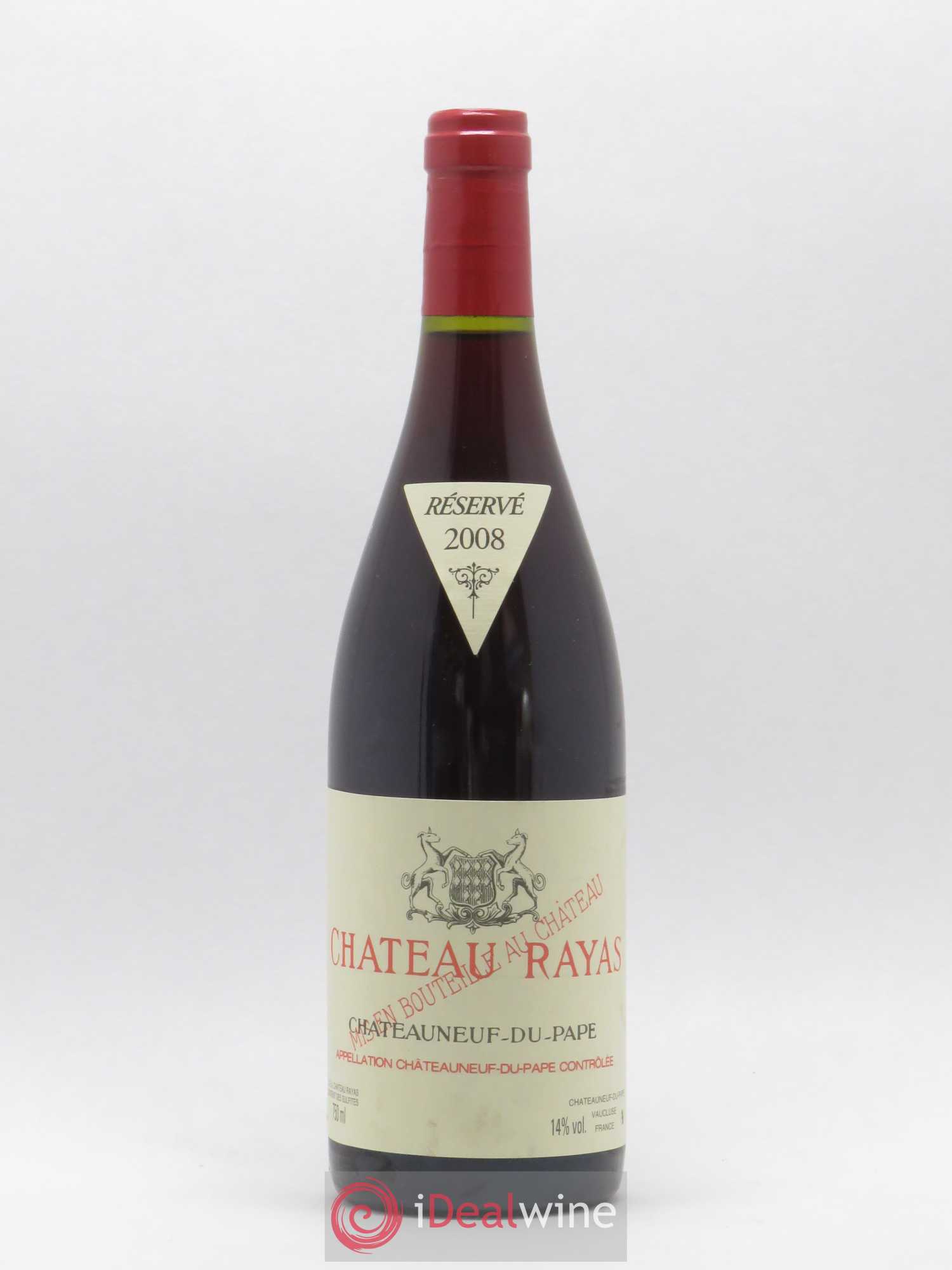 Châteauneuf-du-Pape Château Rayas Emmanuel Reynaud 2008 - Lot de 1 bouteille - 0