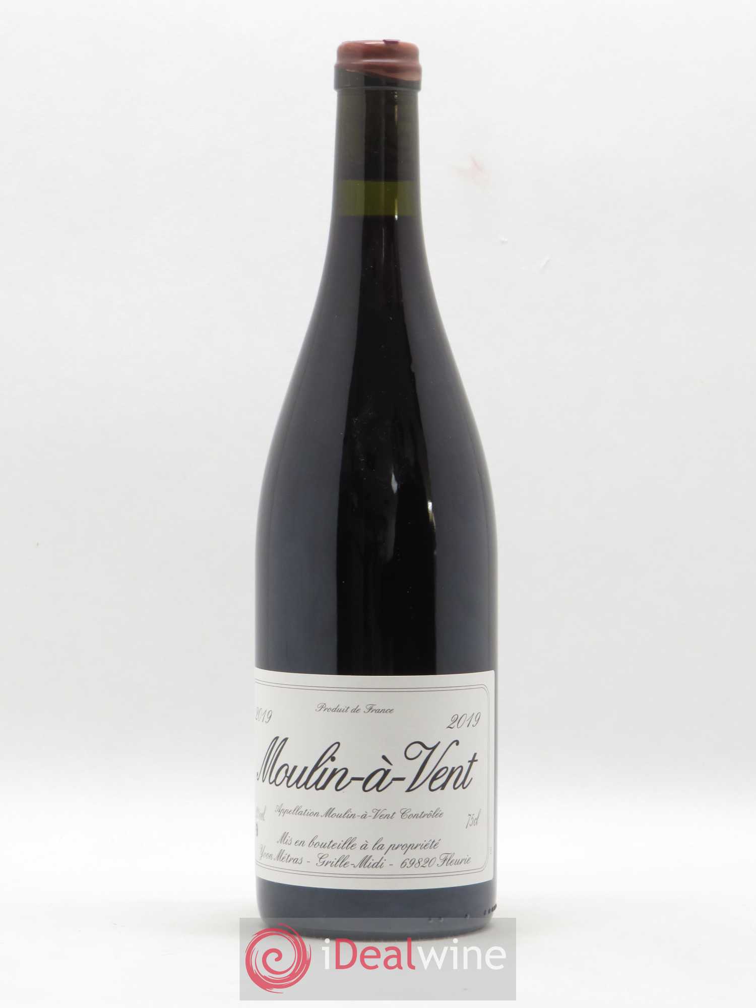 Moulin-à-Vent Yvon Métras 2019 - Lot de 1 bouteille - 0