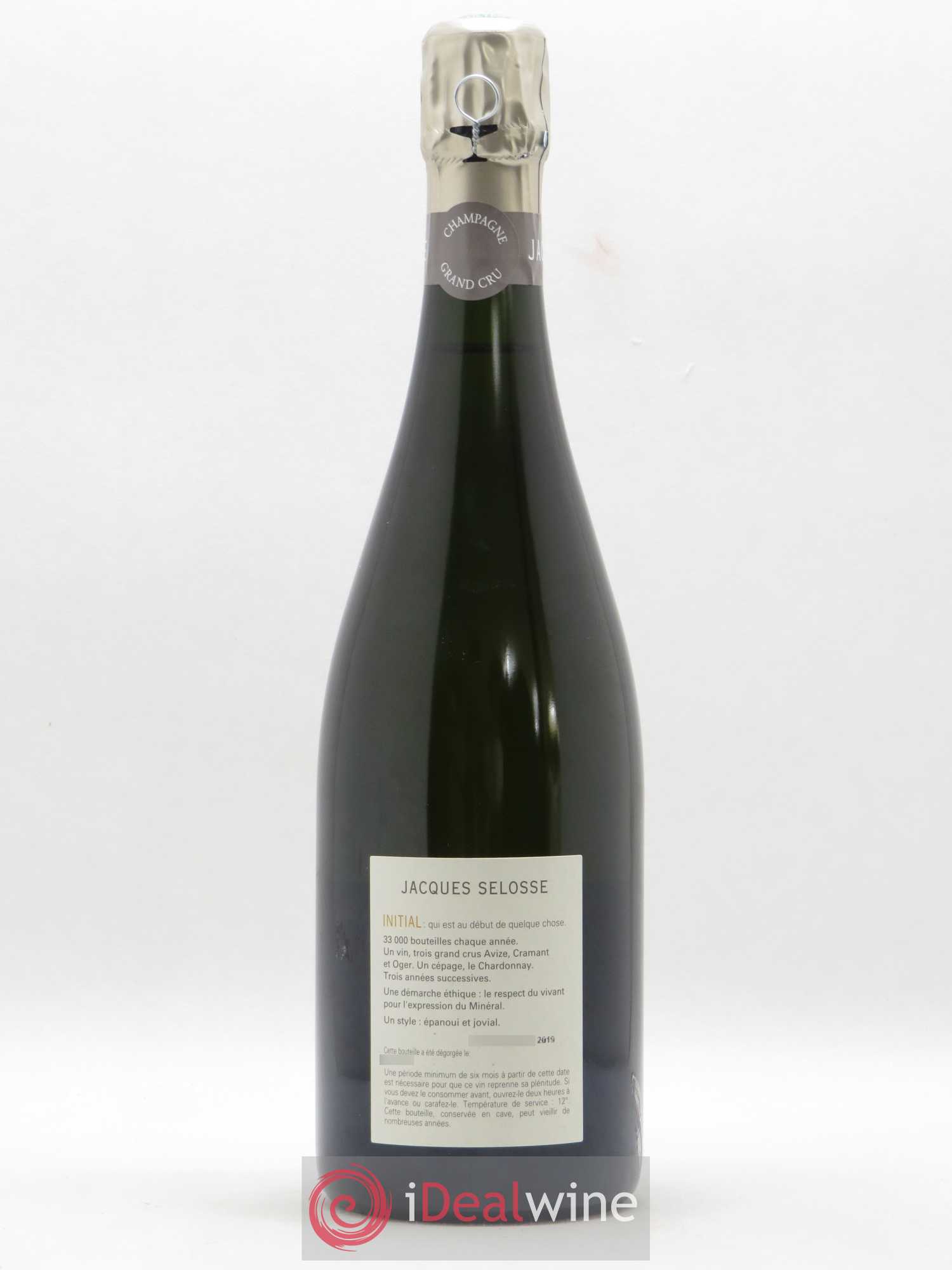 Initial Brut Jacques Selosse - Lot de 1 bouteille - 1