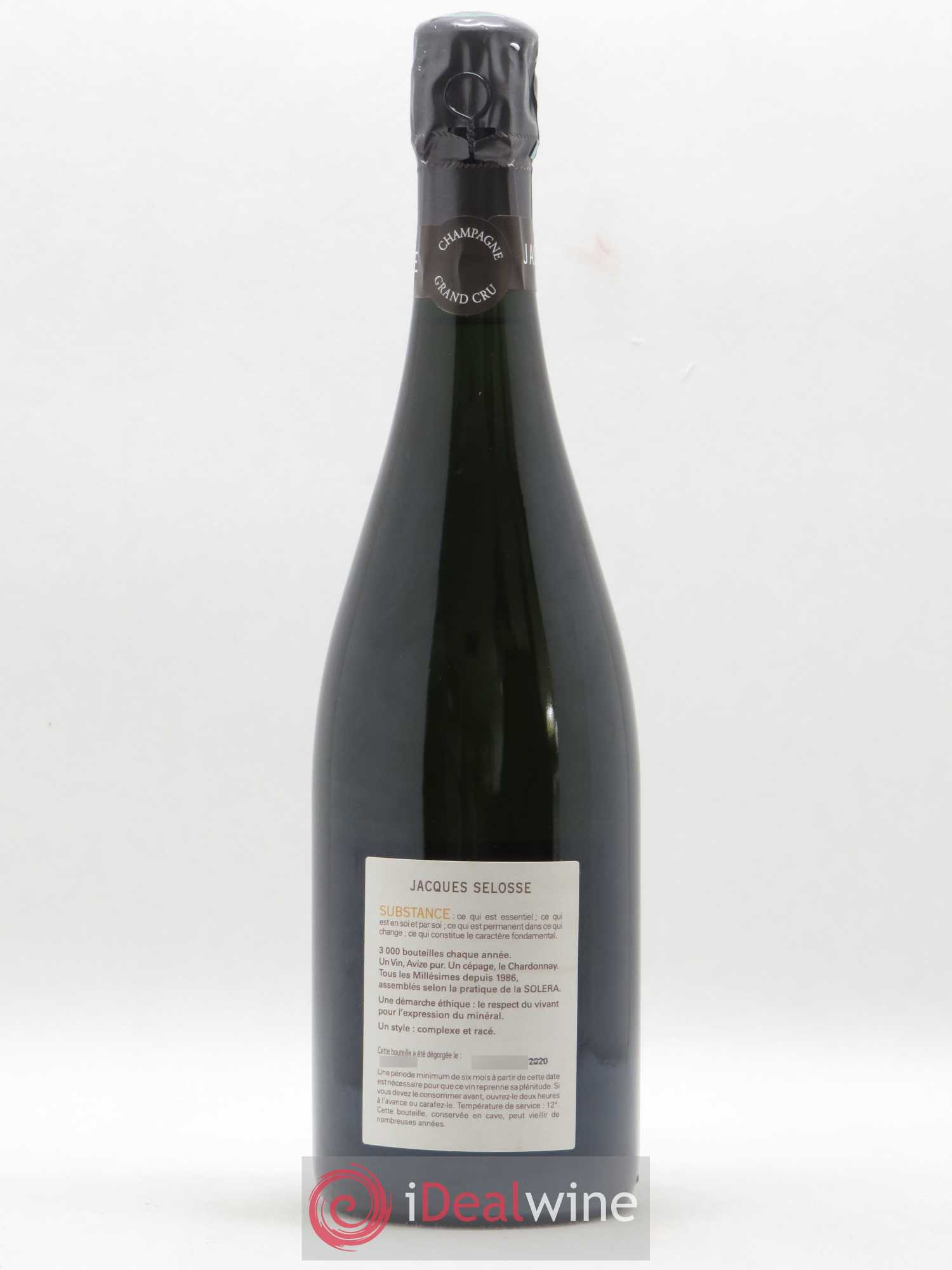 Substance Jacques Selosse - Lot de 1 bouteille - 1