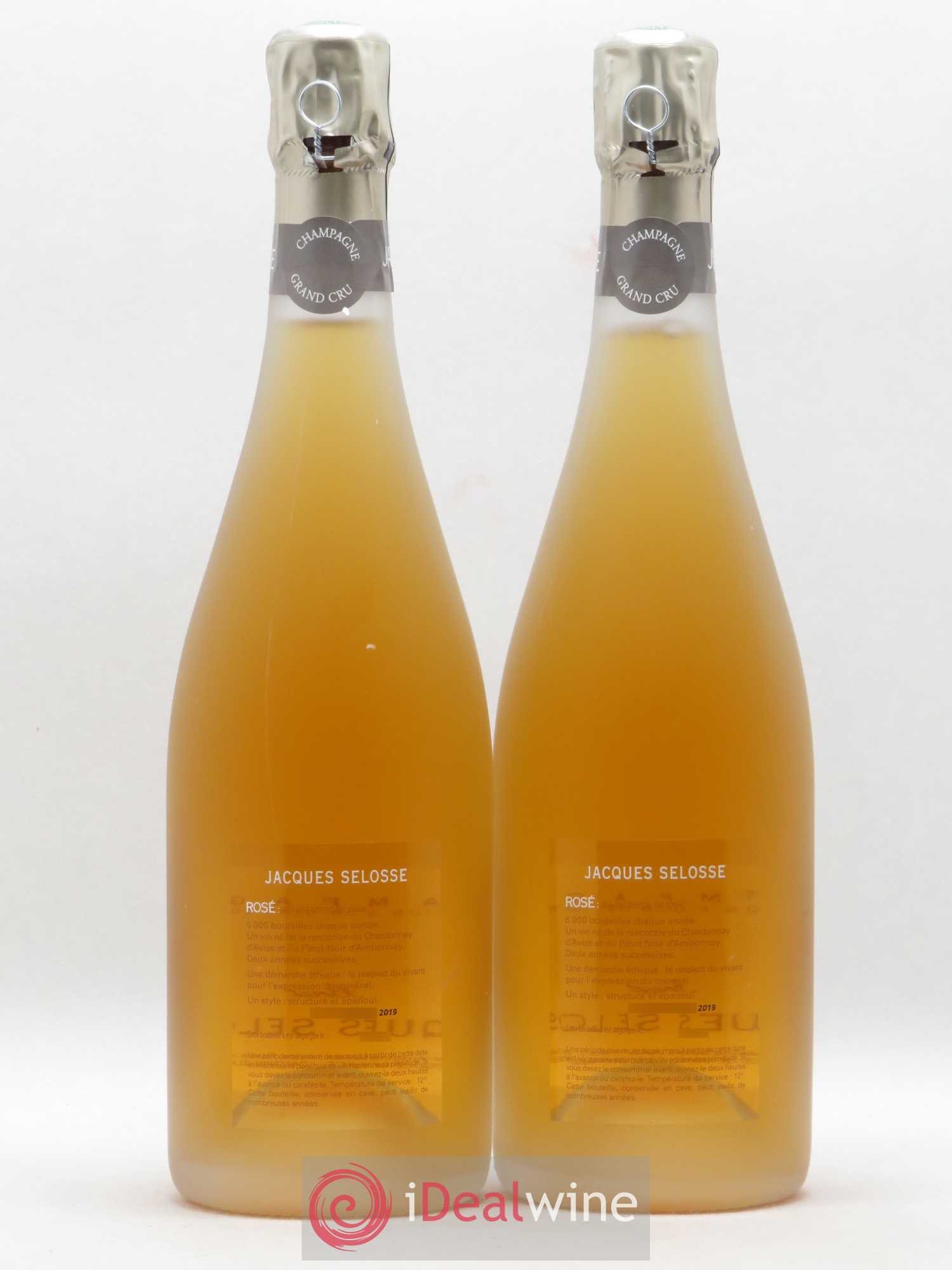Rosé Brut Jacques Selosse - Lot de 2 bouteilles - 1