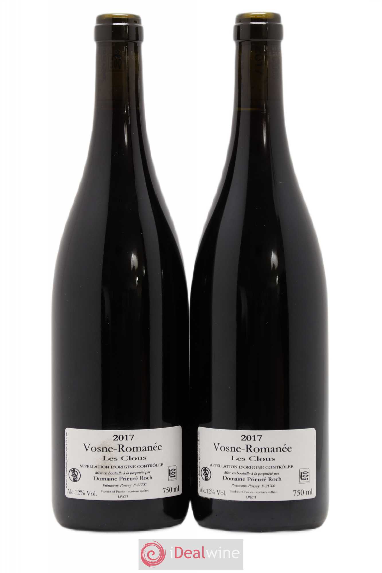 Vosne-Romanée Les Clous Prieuré Roch 2017 - Lot de 2 bouteilles - 1