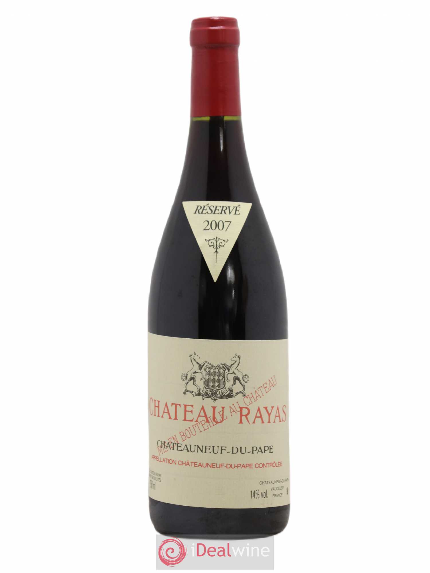 Châteauneuf-du-Pape Château Rayas Emmanuel Reynaud 2007 - Lot de 1 bouteille - 0