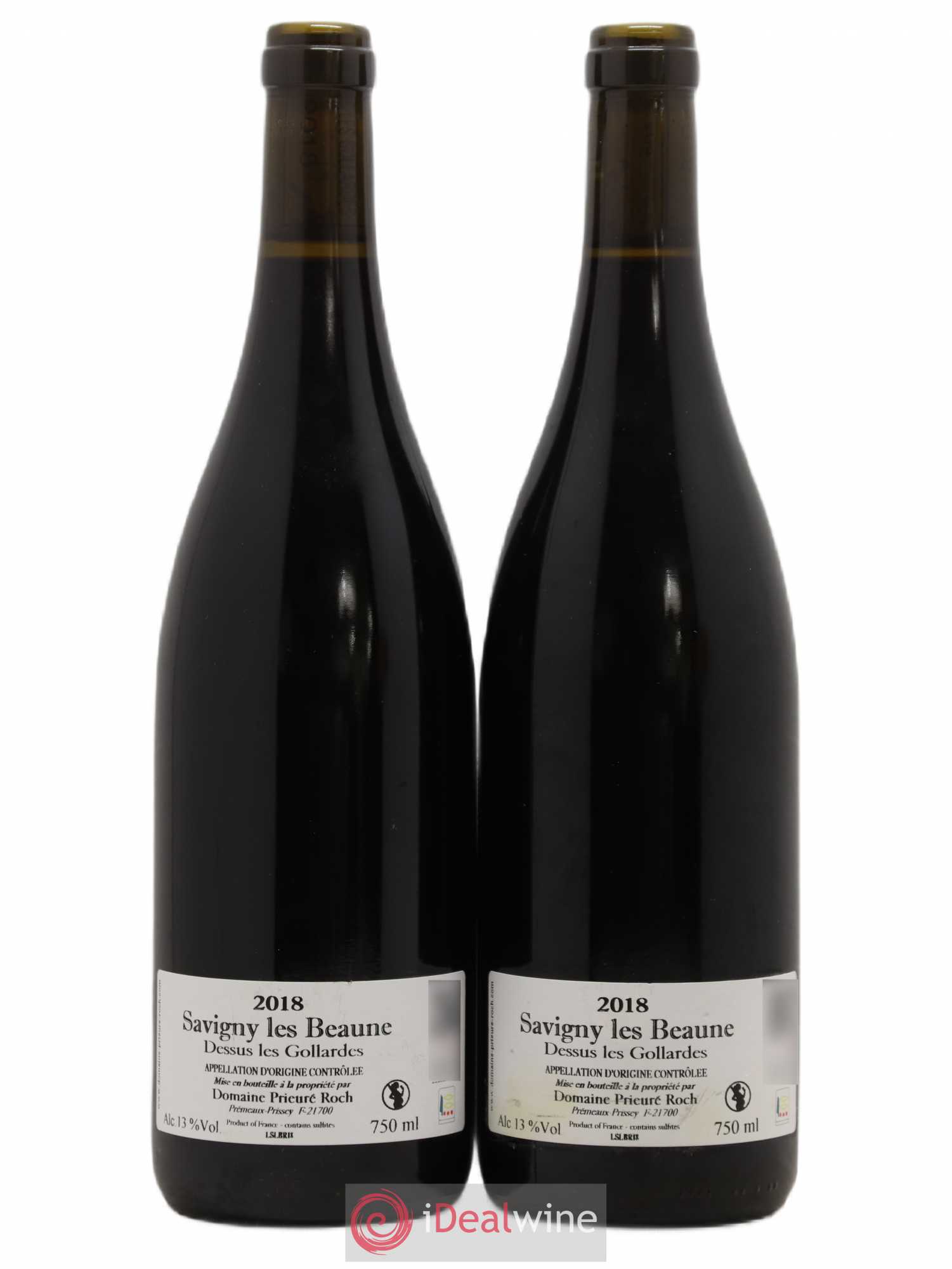 Savigny-lès-Beaune Dessus Les Gollardes Prieuré Roch 2018 - Lot de 2 bouteilles - 1