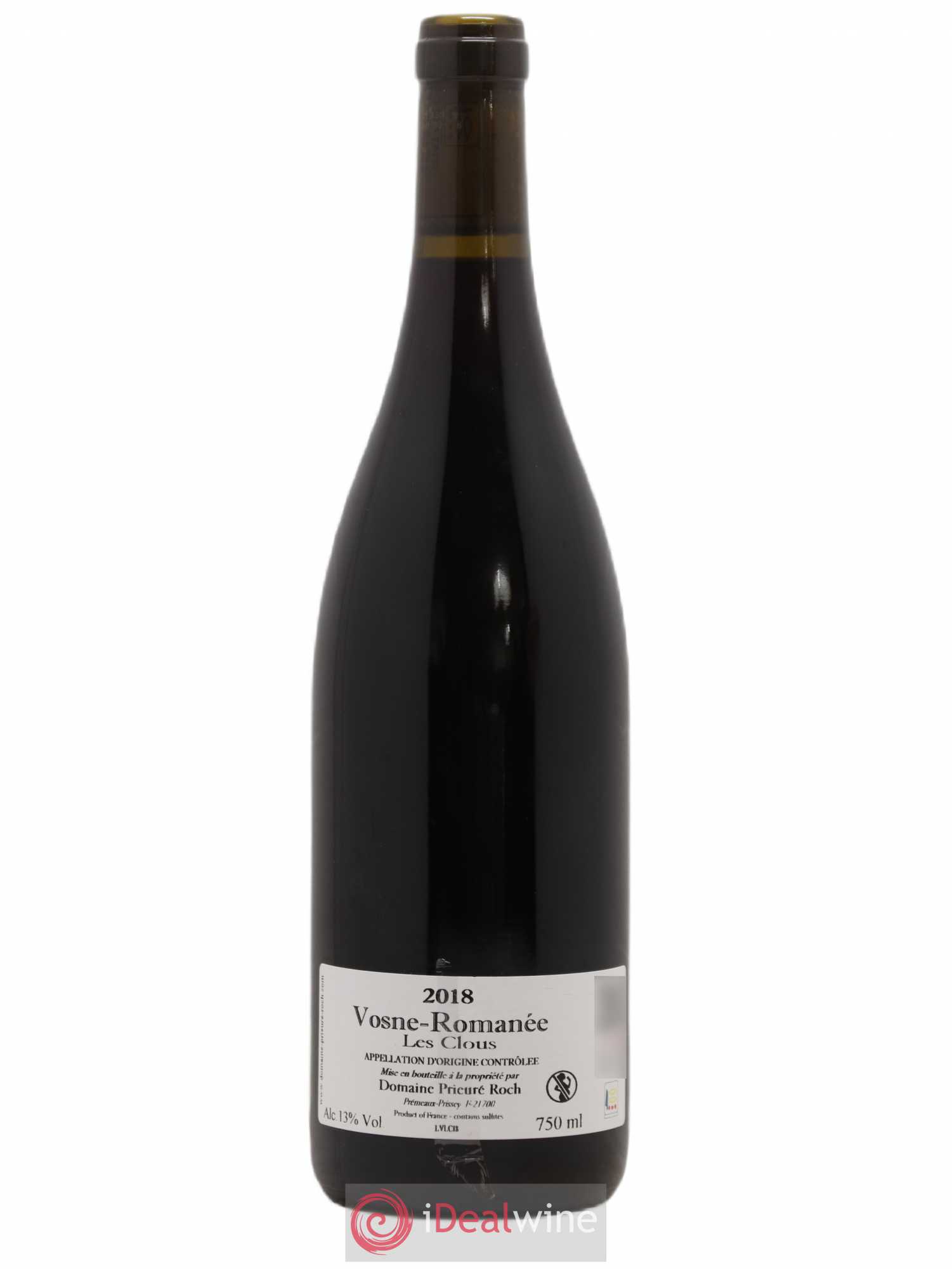 Vosne-Romanée Les Clous Prieuré Roch 2018 - Lot de 1 bouteille - 1