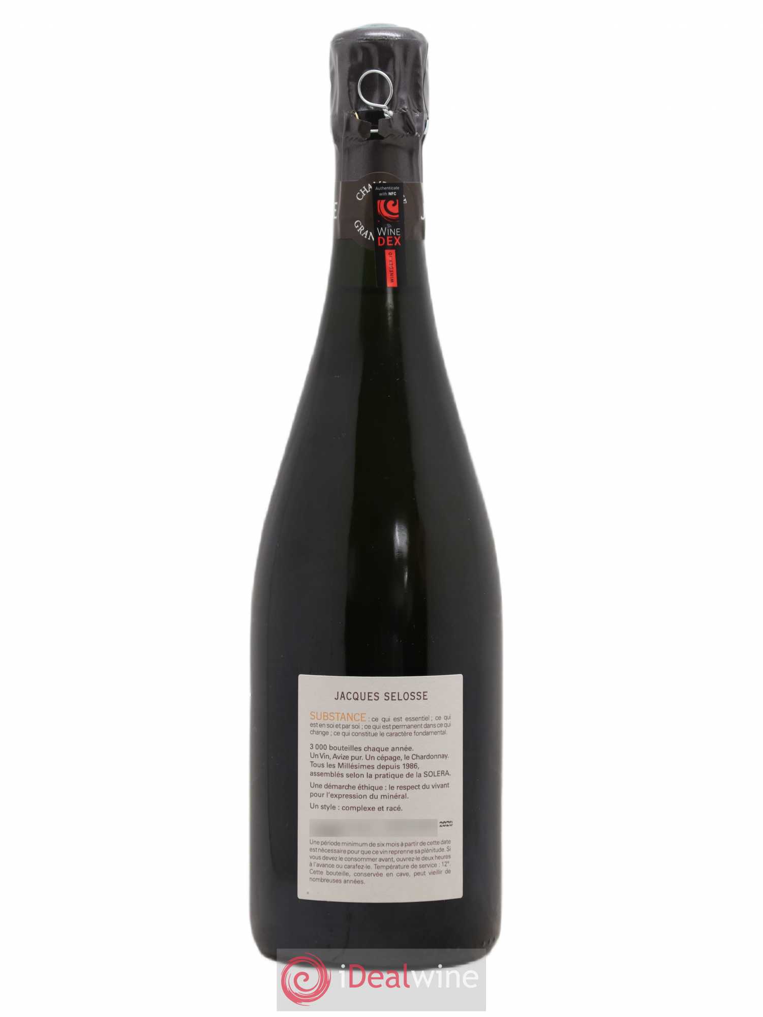 Substance Jacques Selosse - Lot de 1 bouteille - 1