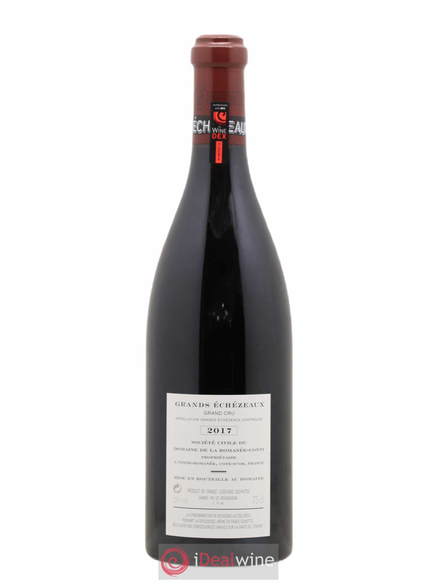 Grands-Echezeaux Grand Cru Domaine de la Romanée-Conti 2017 - Lot de 1 bouteille - 1