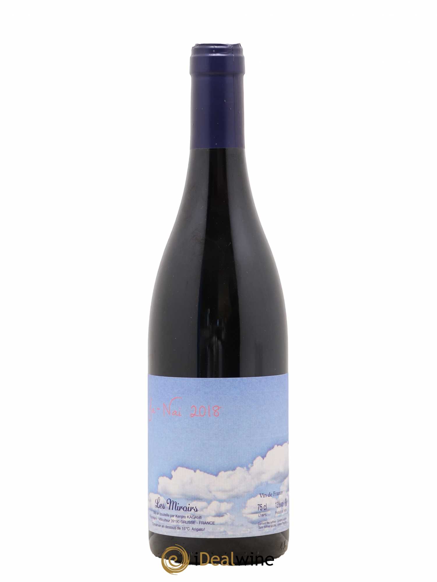 Vin de France Ja Nai Les Saugettes Kenjiro Kagami - Domaine des Miroirs 2018 - Lot de 1 bouteille - 0
