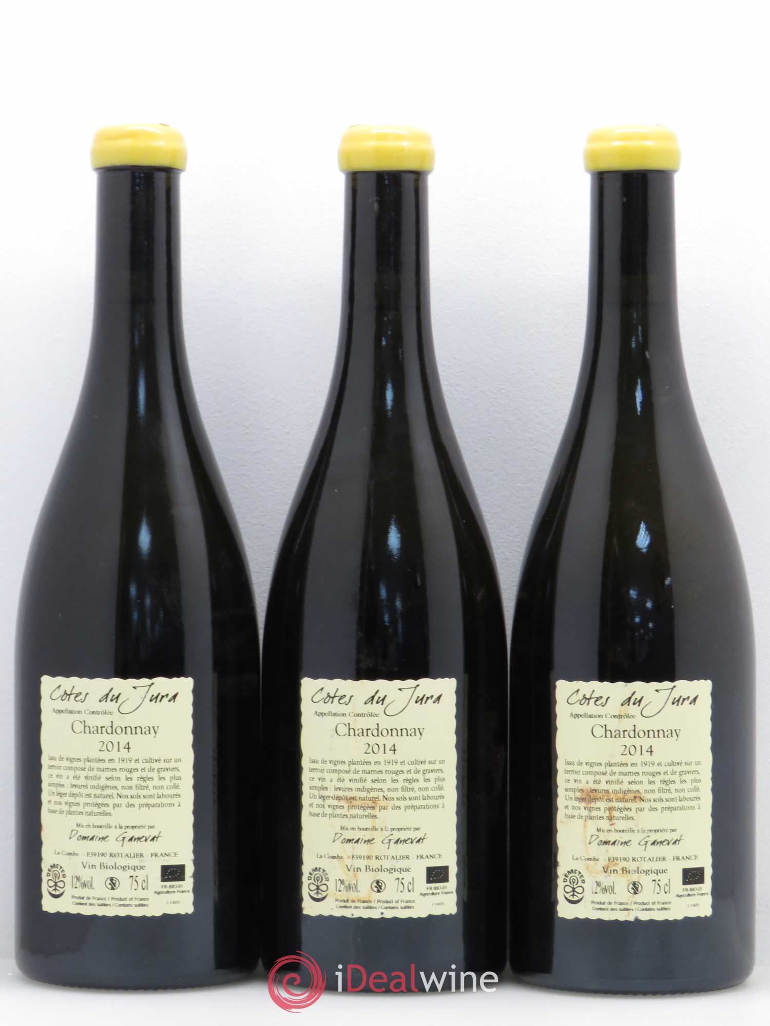 Côtes du Jura Les Grands Teppes Vieilles Vignes Jean-François Ganevat (Domaine) 2014 - Lot de 3 bouteilles - 1