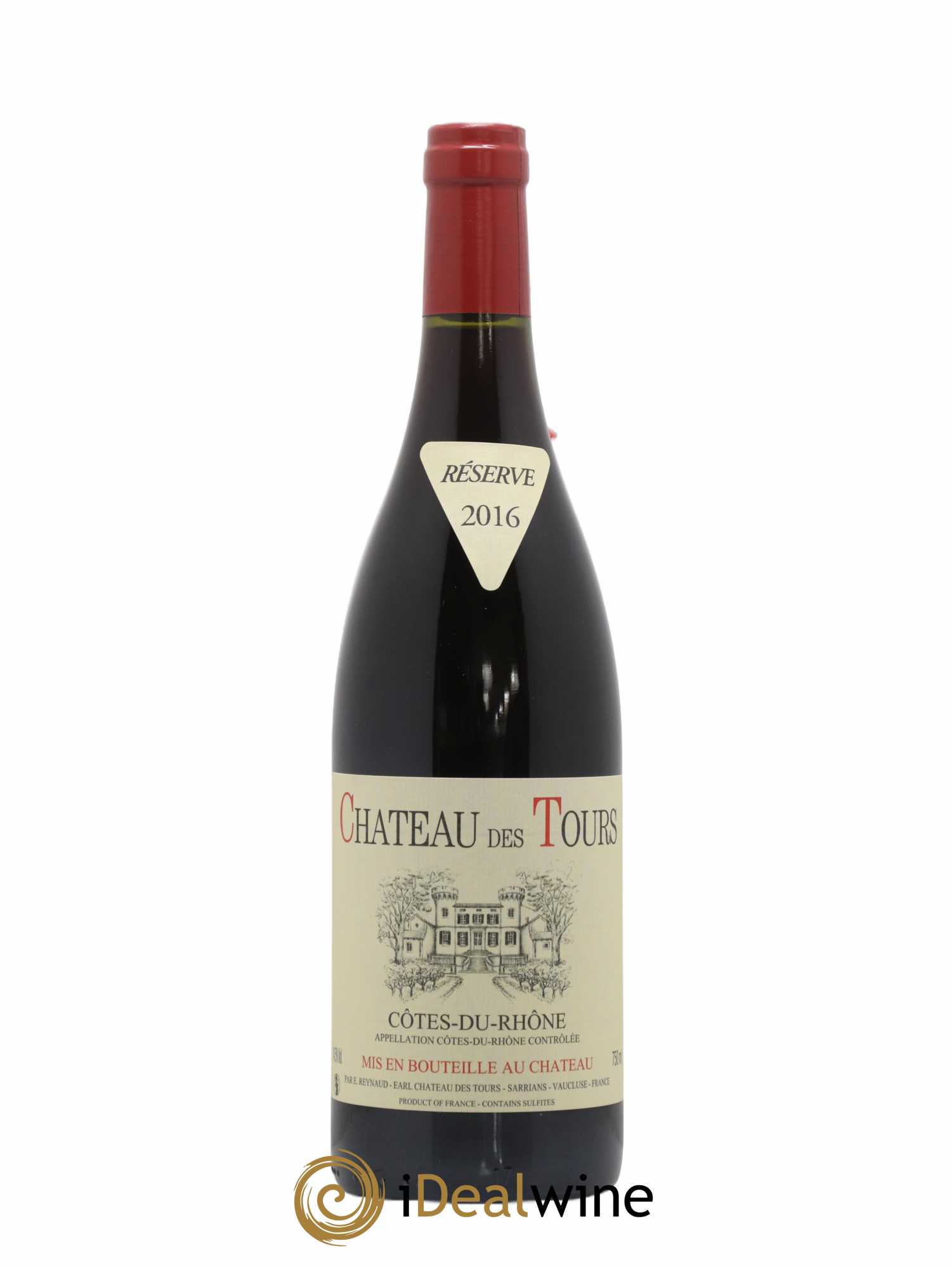 Côtes-du-Rhône Château des Tours Emmanuel Reynaud 2016 - Lot de 1 bouteille - 0