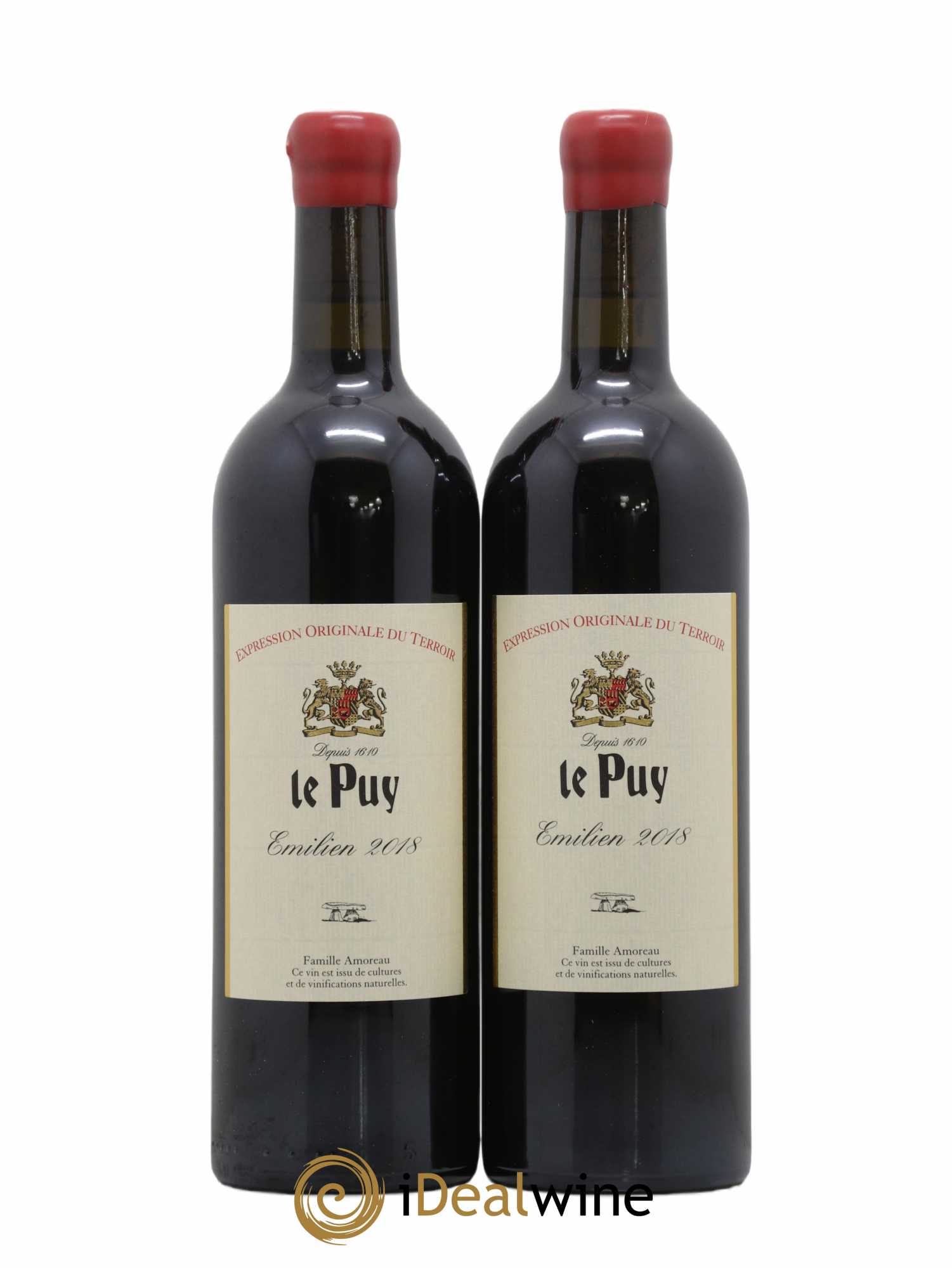 Le Puy - Cuvée Emilien 2018 - Lot de 2 bouteilles - 0
