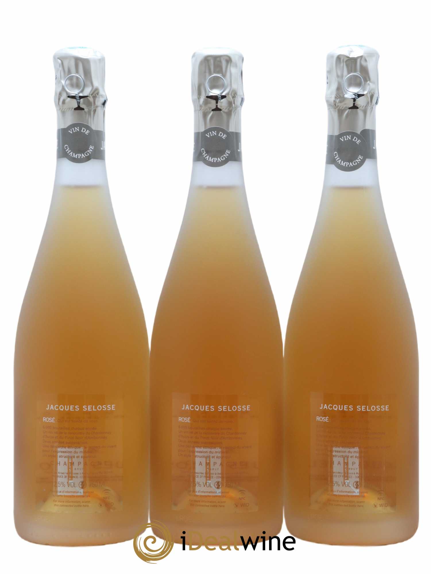 Rosé Brut Jacques Selosse - Lot de 3 bouteilles - 1