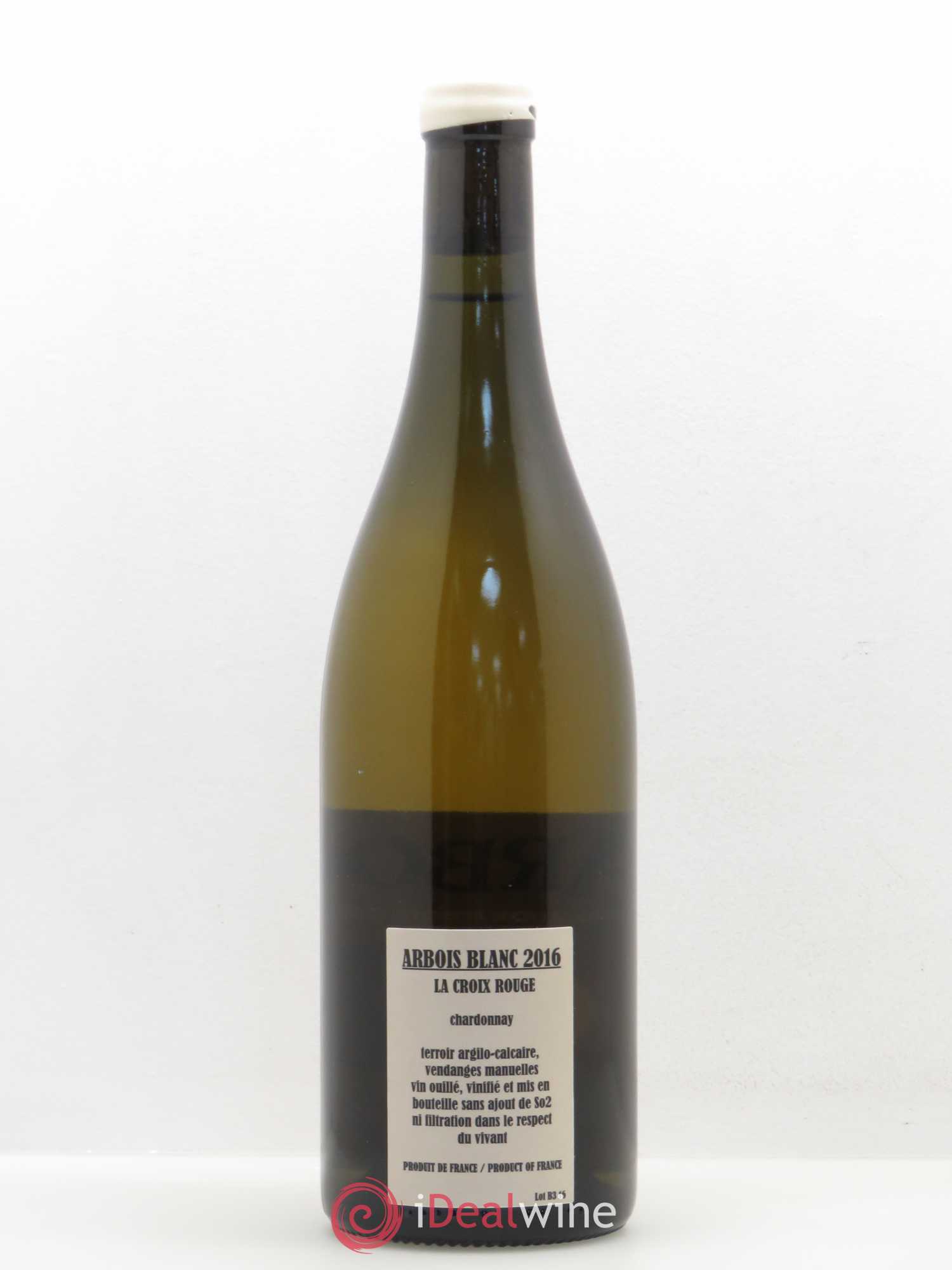 Arbois Chardonnay La Croix Rouge Adeline Houillon & Renaud Bruyère 2016 - Lot de 1 bouteille - 1
