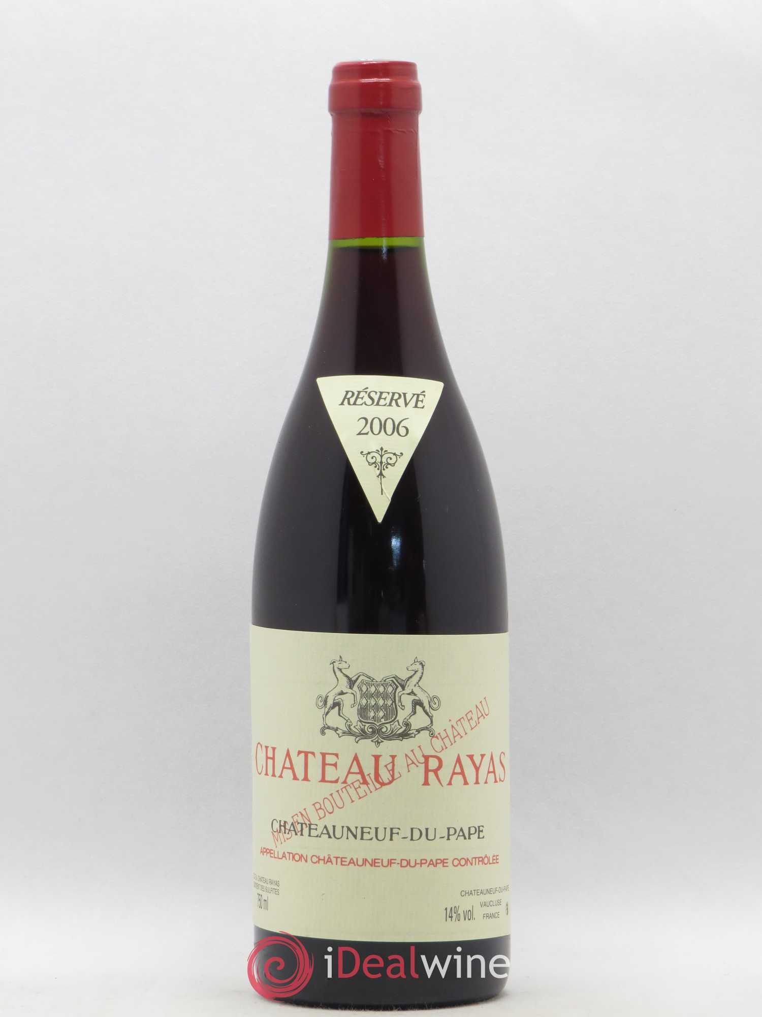 Châteauneuf-du-Pape Château Rayas Emmanuel Reynaud 2006 - Lot de 1 bouteille - 0