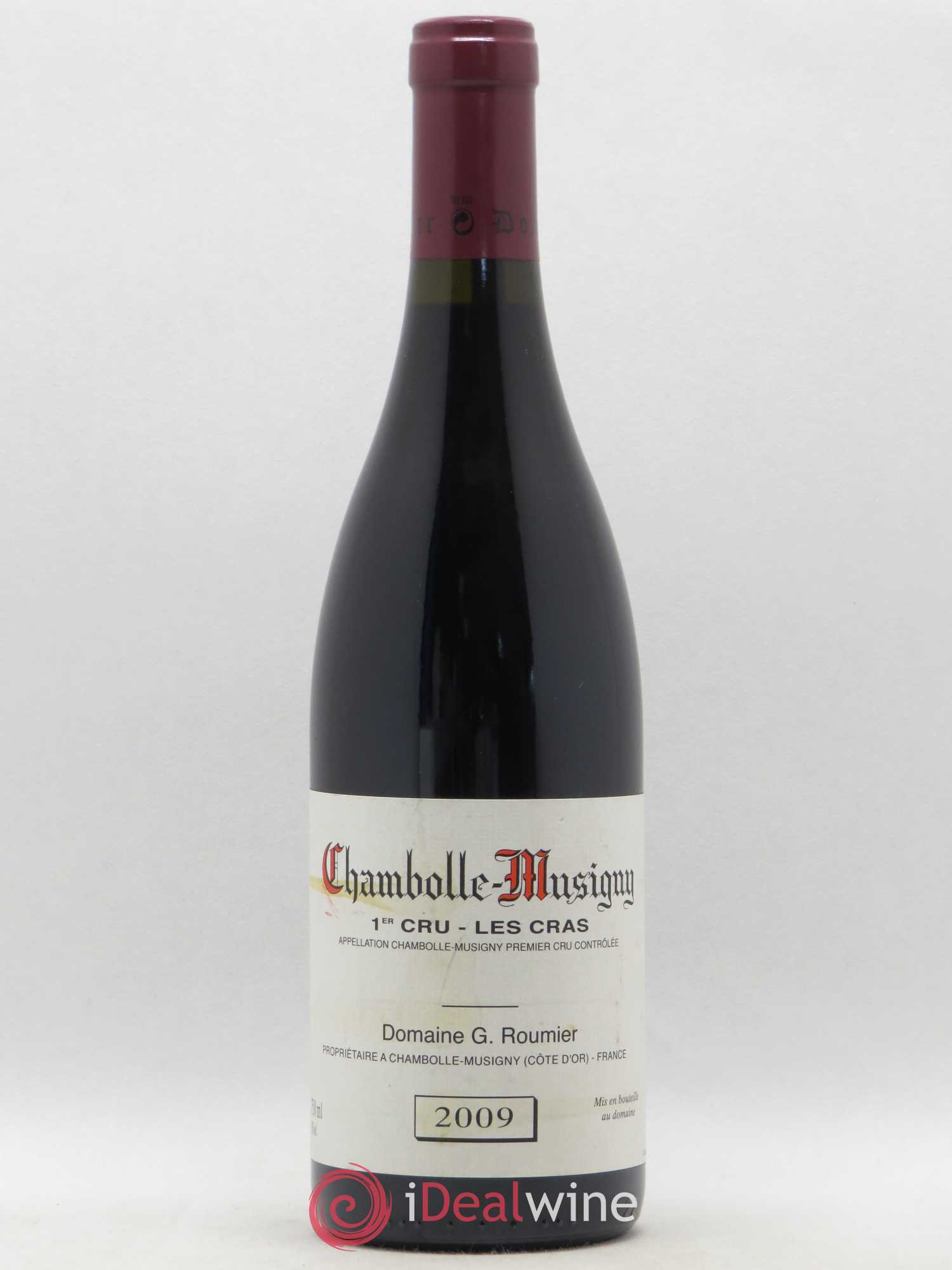Chambolle-Musigny 1er Cru Les Cras Georges Roumier (Domaine) 2009 - Lot de 1 bouteille - 0
