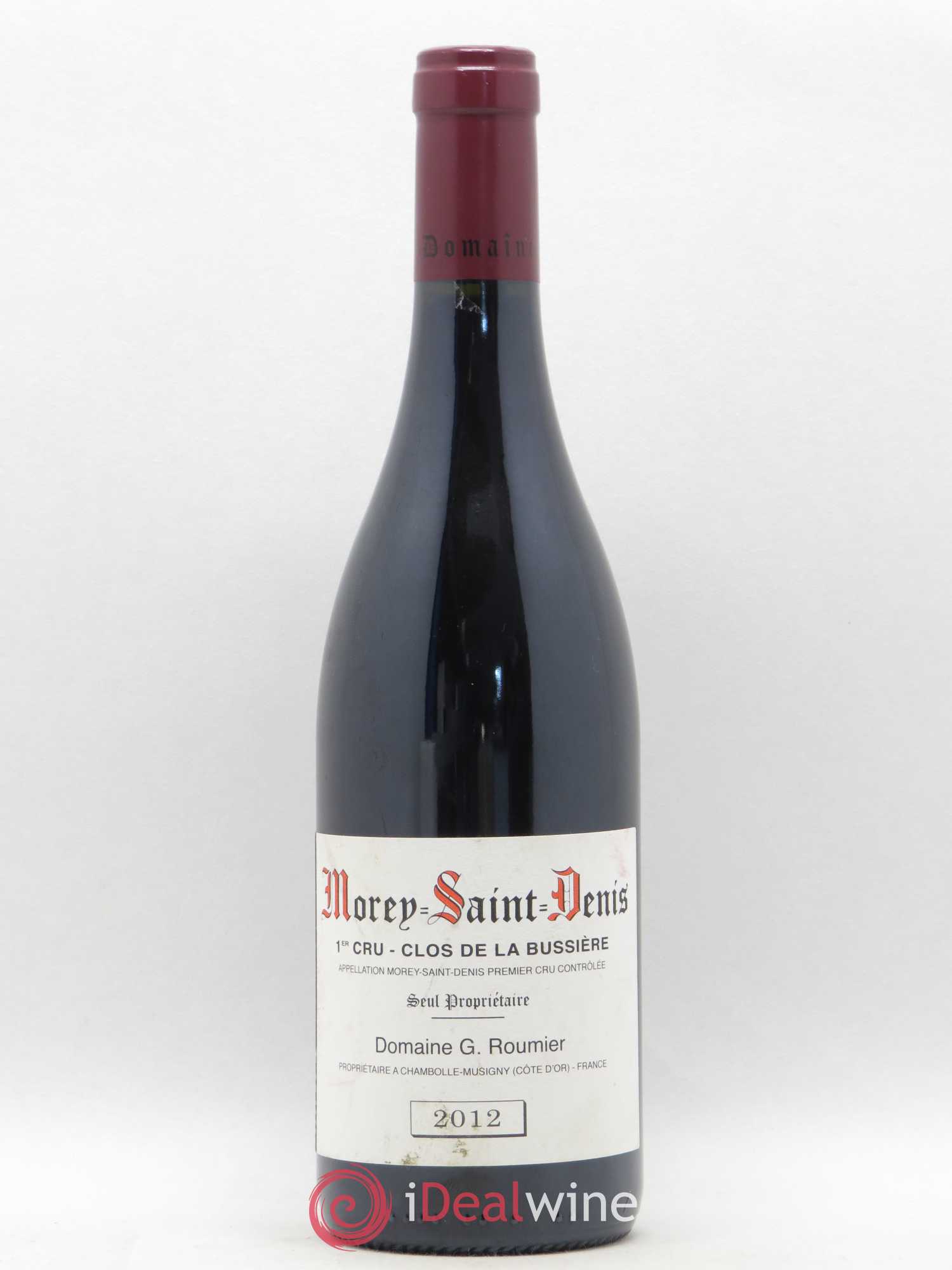 Morey-Saint-Denis 1er Cru Clos de la Bussière Georges Roumier (Domaine) 2012 - Lot de 1 bouteille - 0
