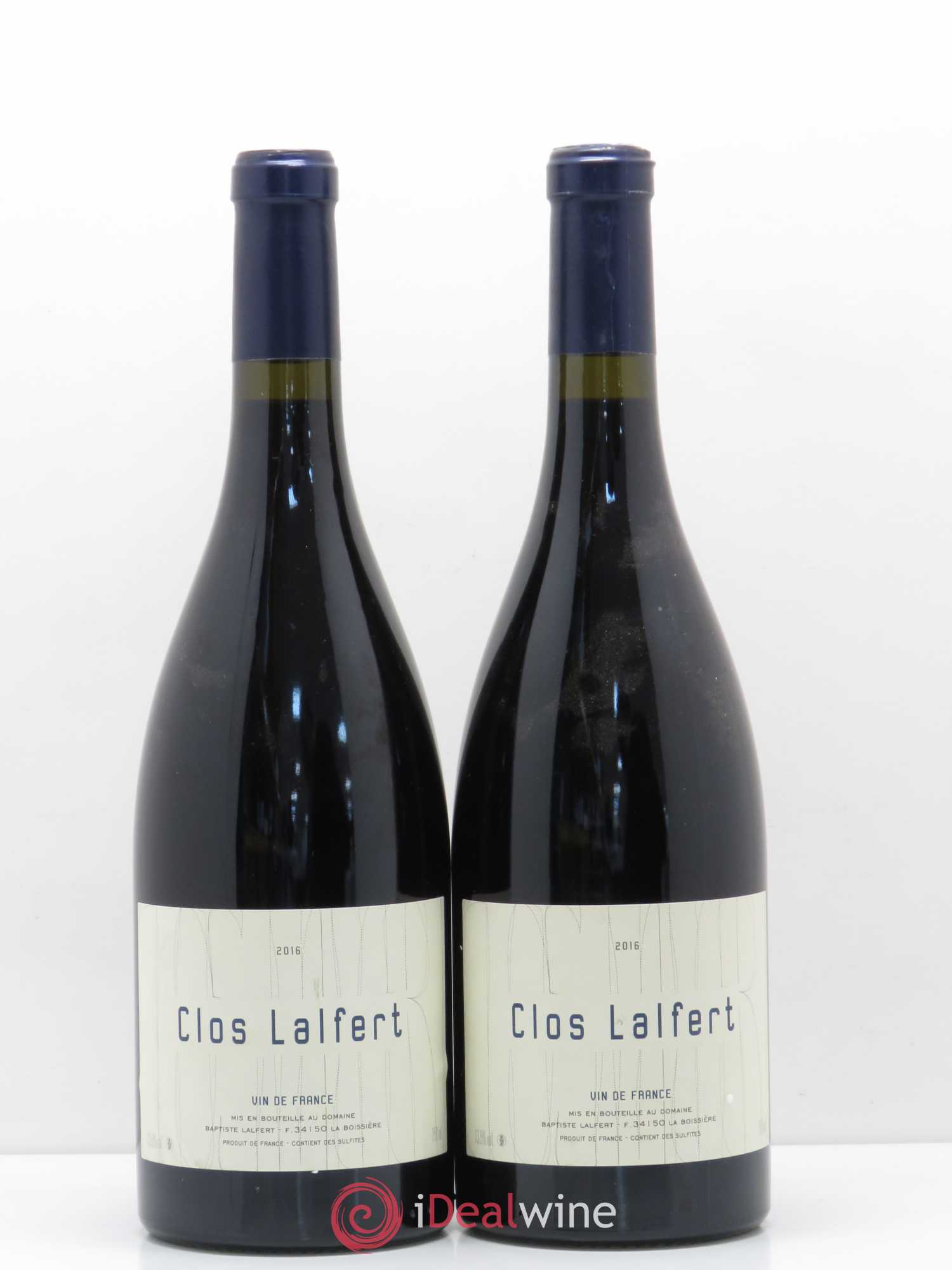 Pays d'Hérault Clos Lalfert 2016 - Lot de 2 bouteilles - 0