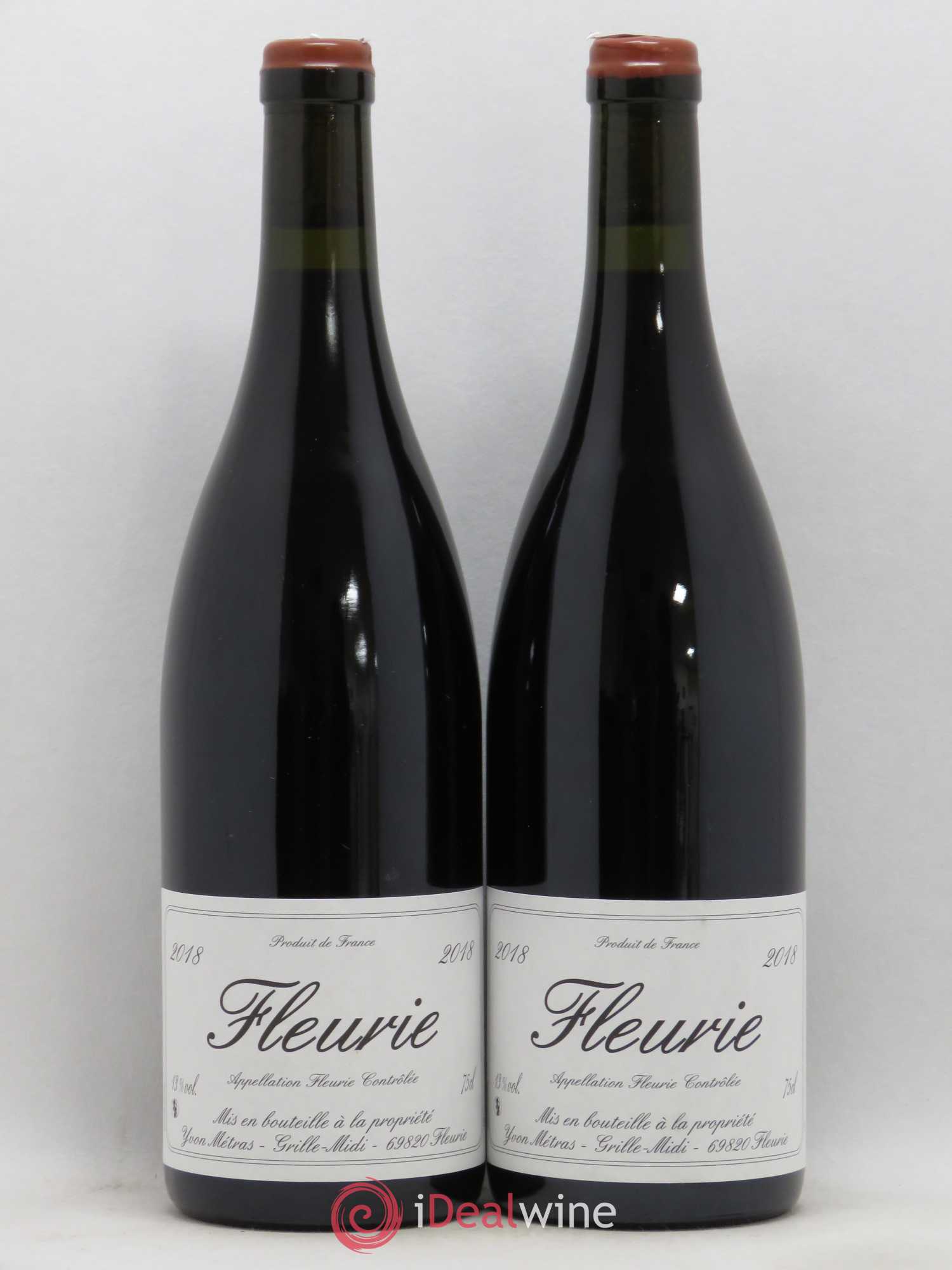 Fleurie Yvon Métras 2018 - Lot de 2 bouteilles - 0
