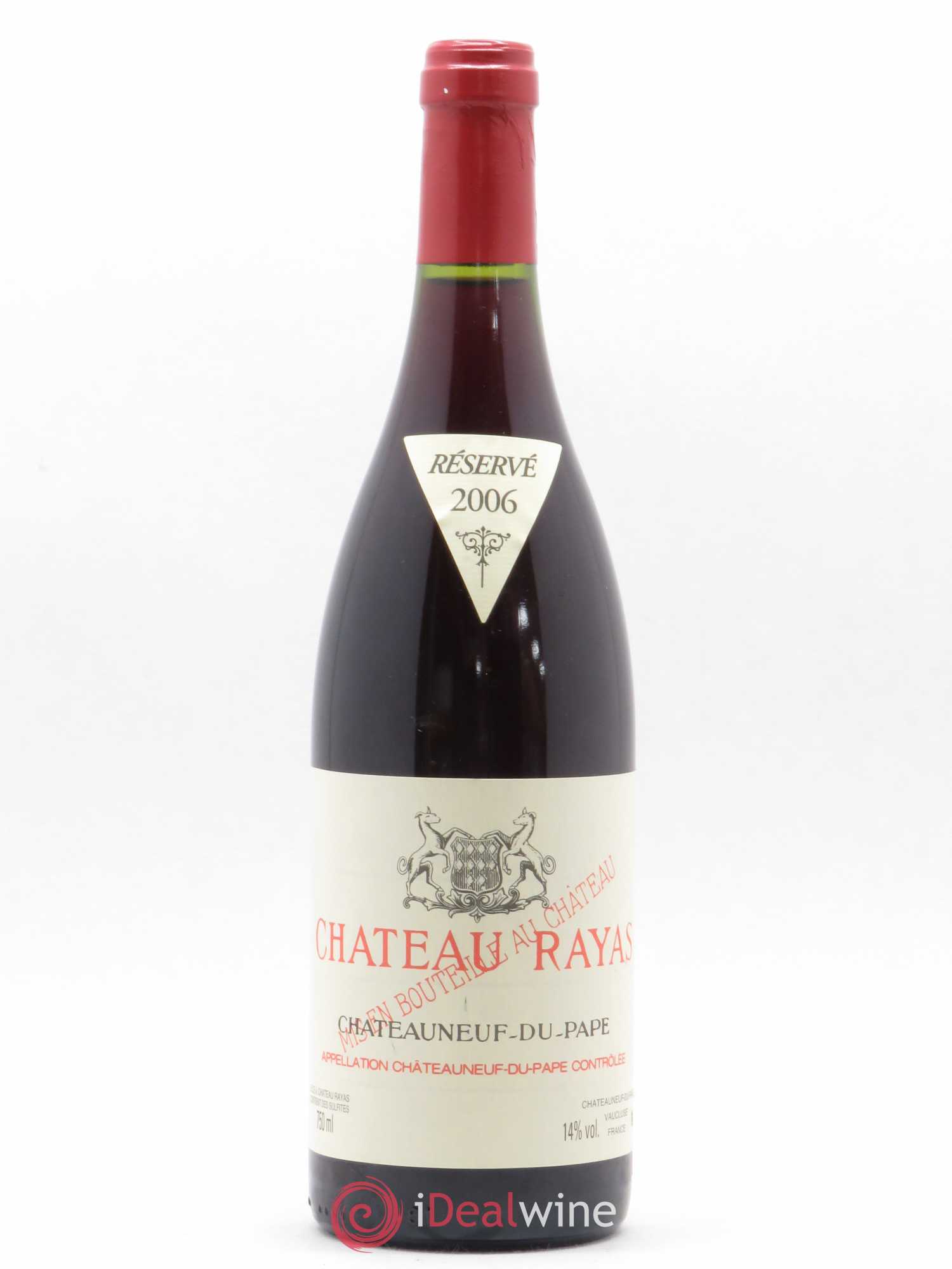 Châteauneuf-du-Pape Château Rayas Emmanuel Reynaud 2006 - Lot de 1 bouteille - 0