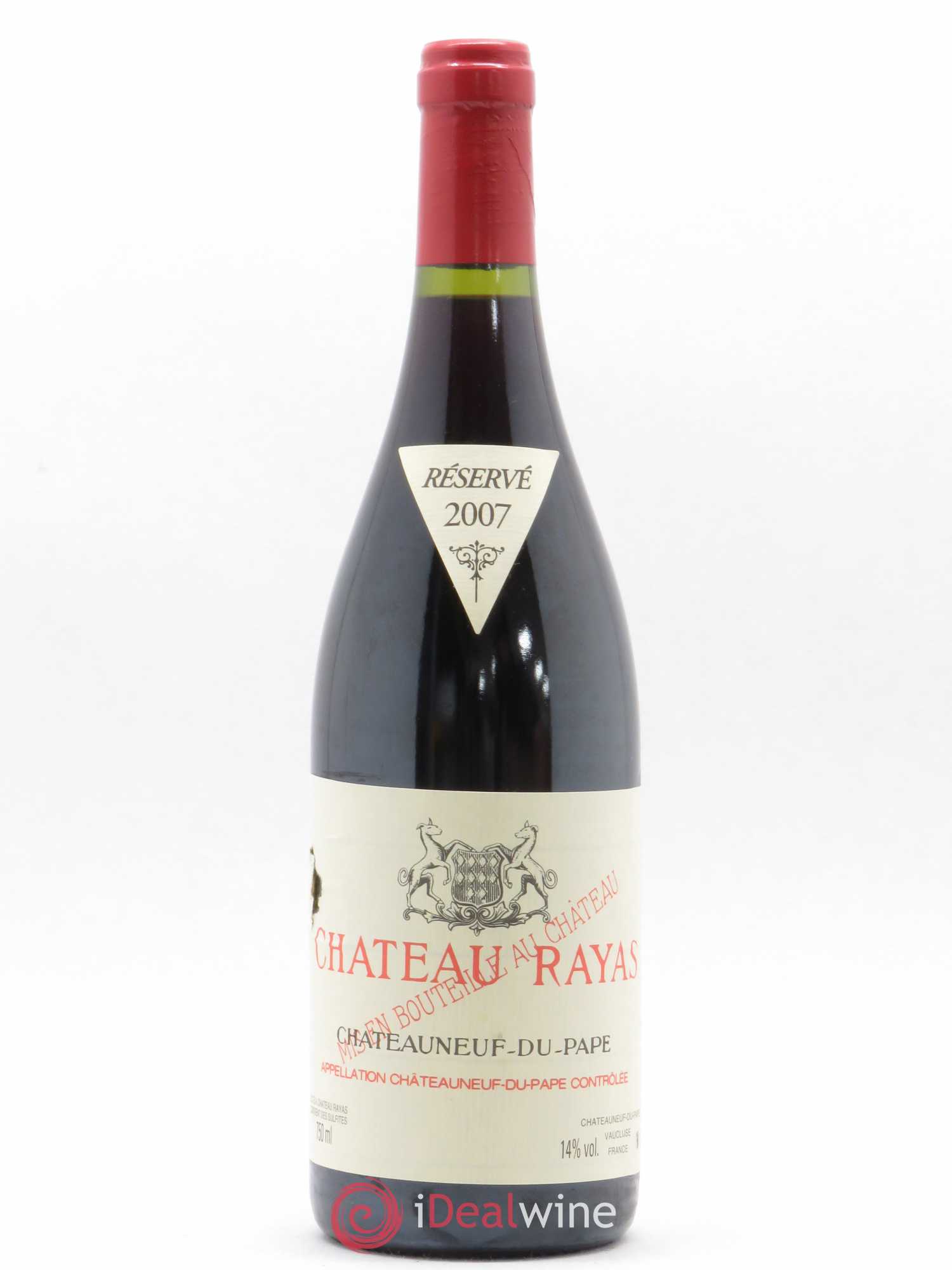 Châteauneuf-du-Pape Château Rayas Emmanuel Reynaud 2007 - Lot de 1 bouteille - 0