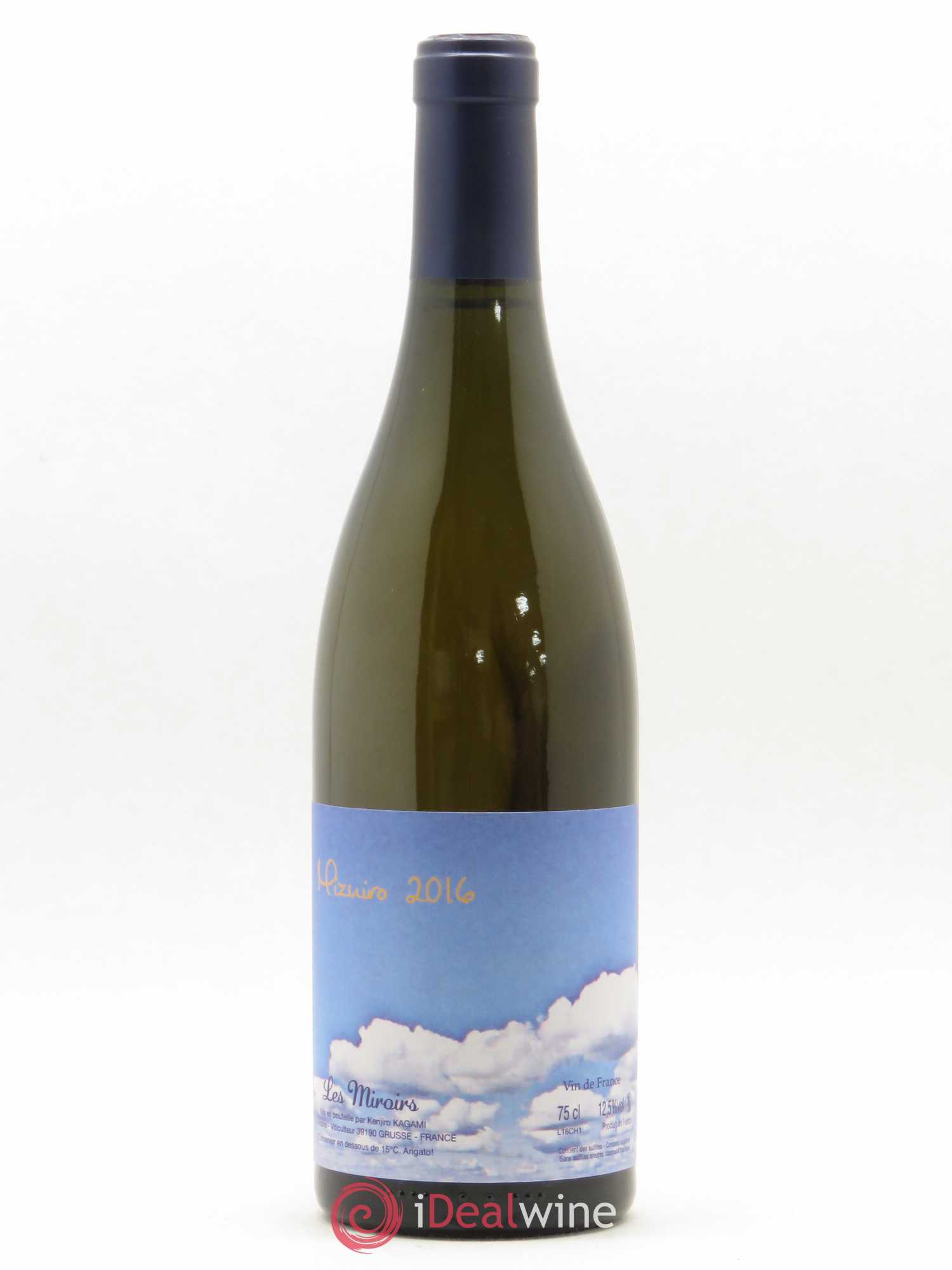 Vin de France Mizuiro Les Saugettes Kenjiro Kagami - Domaine des Miroirs 2016 - Lot de 1 bouteille - 0