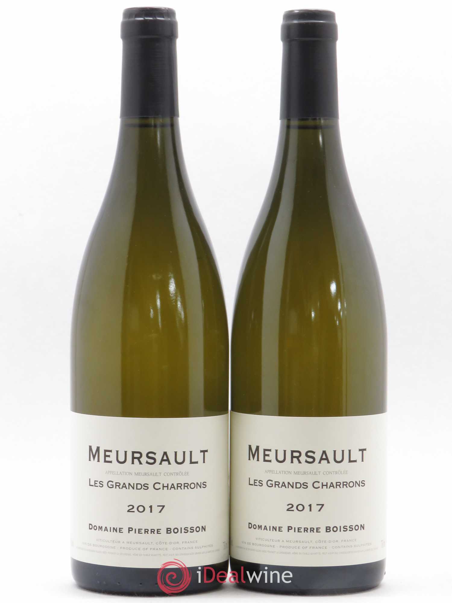 Meursault Les Grands Charrons Pierre Boisson (Domaine) 2017 - Lot de 2 bouteilles - 0