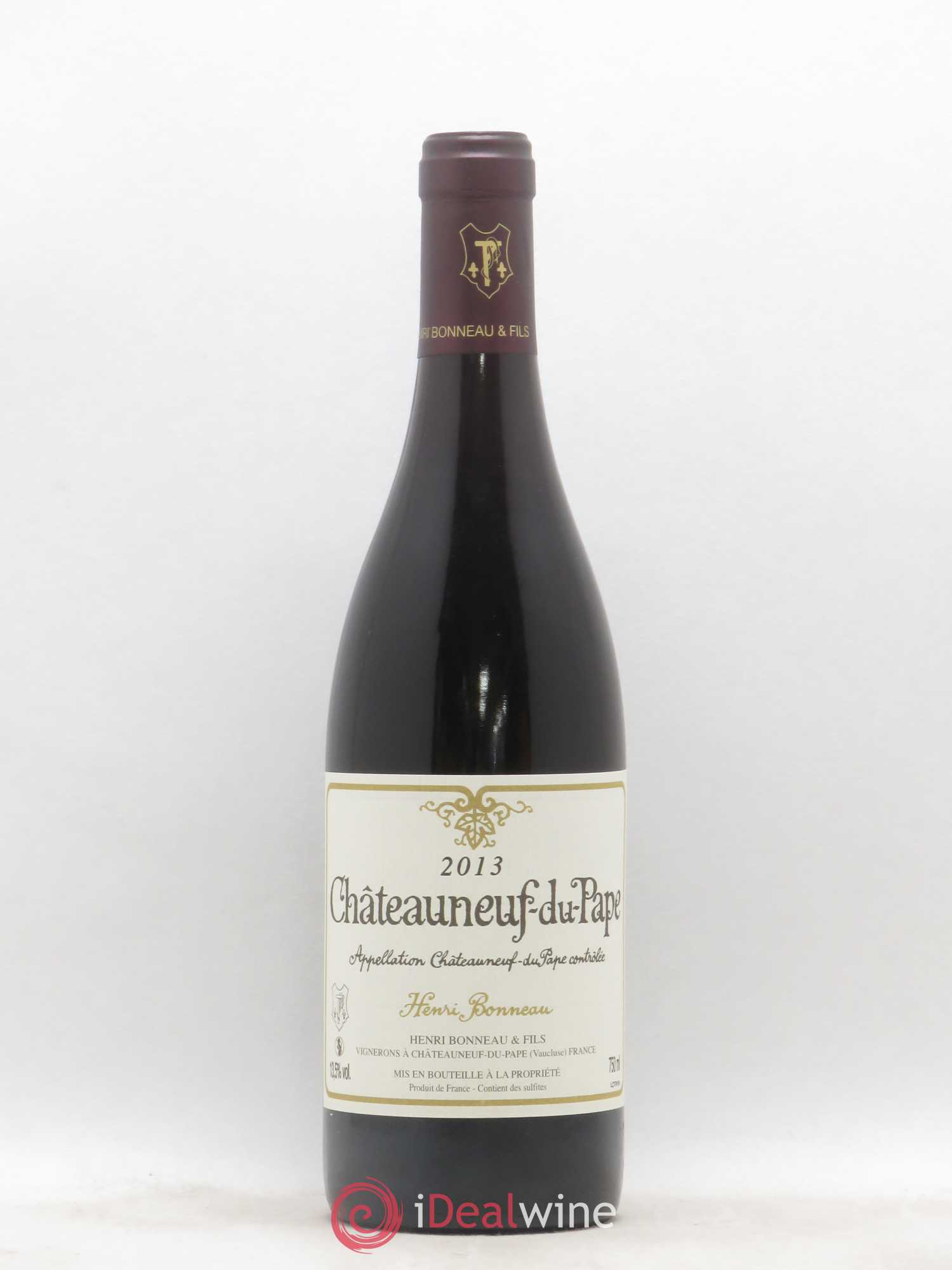 Châteauneuf-du-Pape Henri Bonneau Henri Bonneau & Fils 2013 - Lot de 1 bouteille - 0