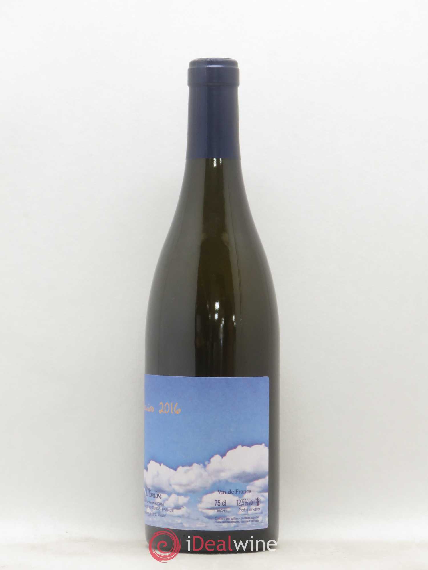 Vin de France Mizuiro Les Saugettes Kenjiro Kagami - Domaine des Miroirs 2016 - Lot de 1 bouteille - 1