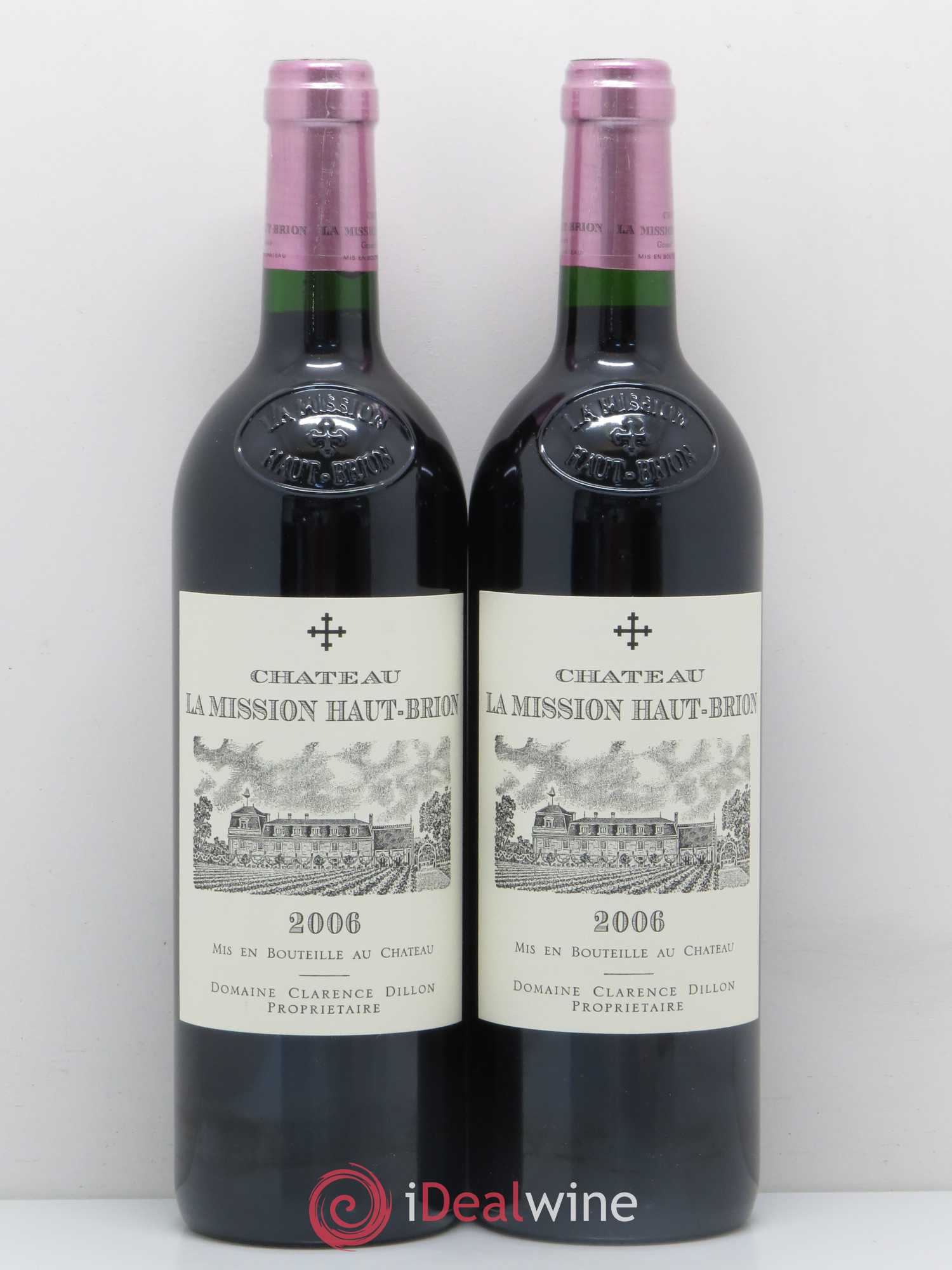 Château la Mission Haut-Brion Cru Classé de Graves 2006 - Lot de 2 bouteilles - 0