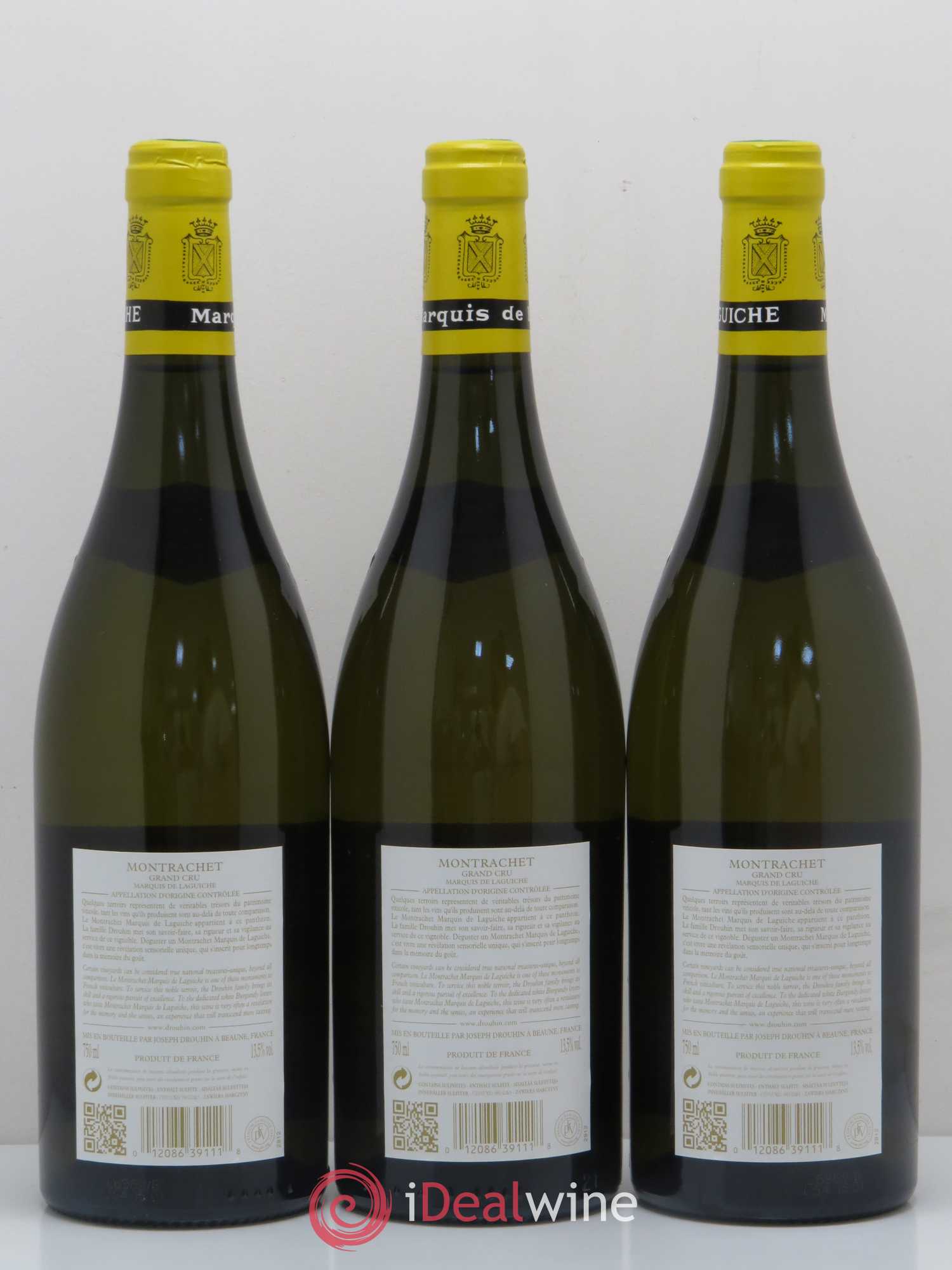 Montrachet Grand Cru Marquis de Laguiche Joseph Drouhin 2015 - Posten von 6 Flaschen - 4