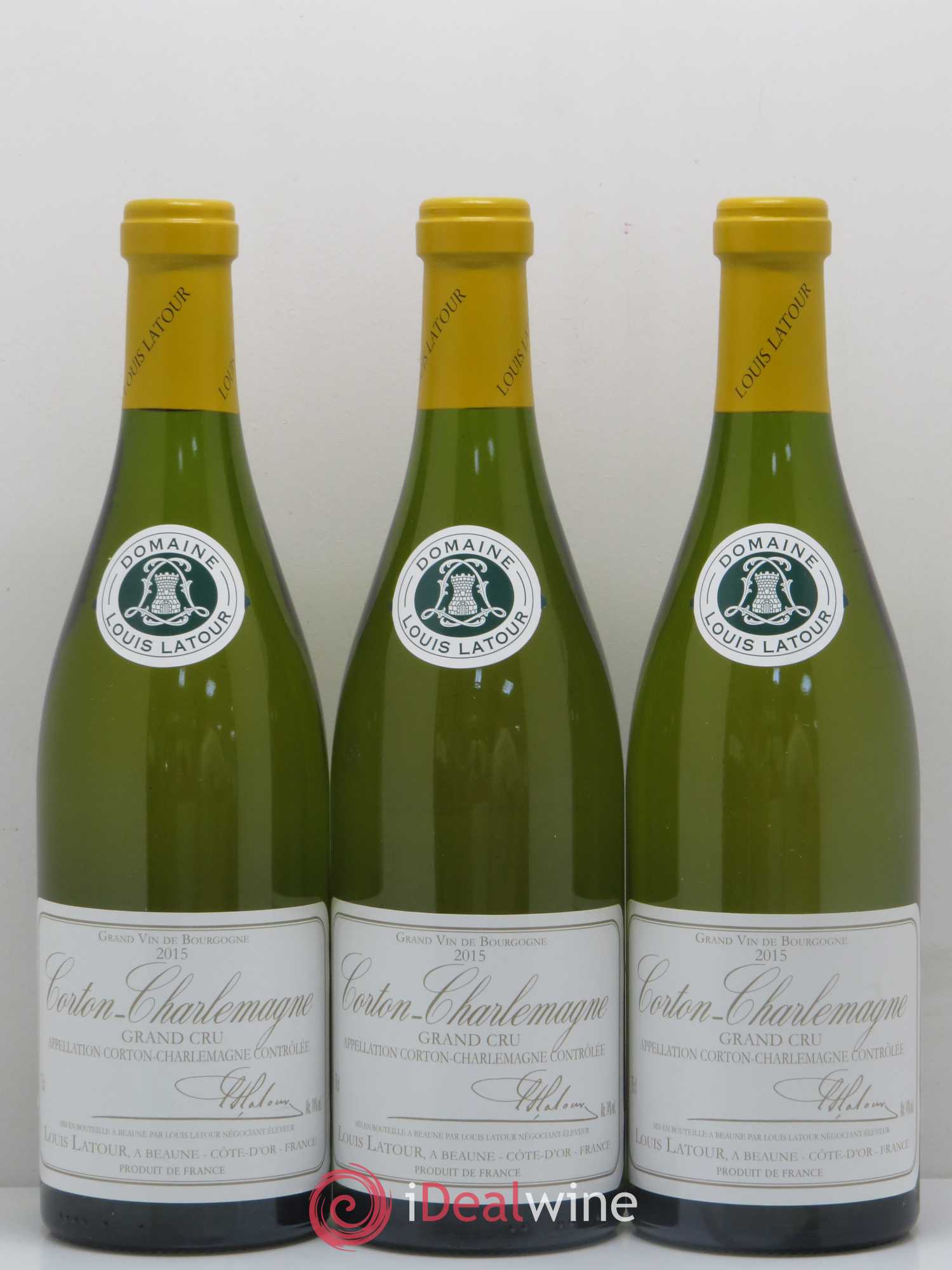 Corton-Charlemagne Grand Cru Louis Latour 2015 - Lot de 6 bouteilles - 1