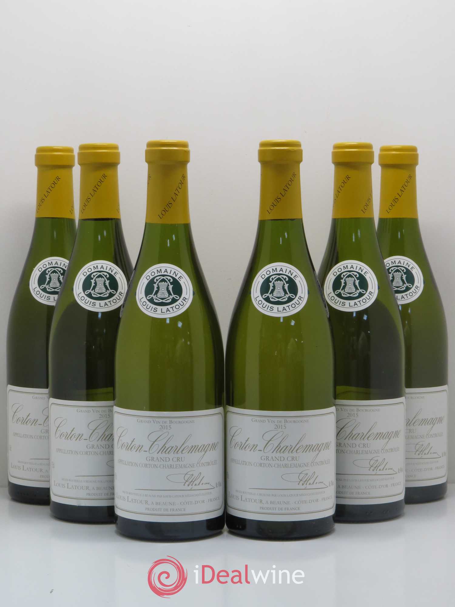 Corton-Charlemagne Grand Cru Louis Latour 2015 - Lot de 6 bouteilles - 0
