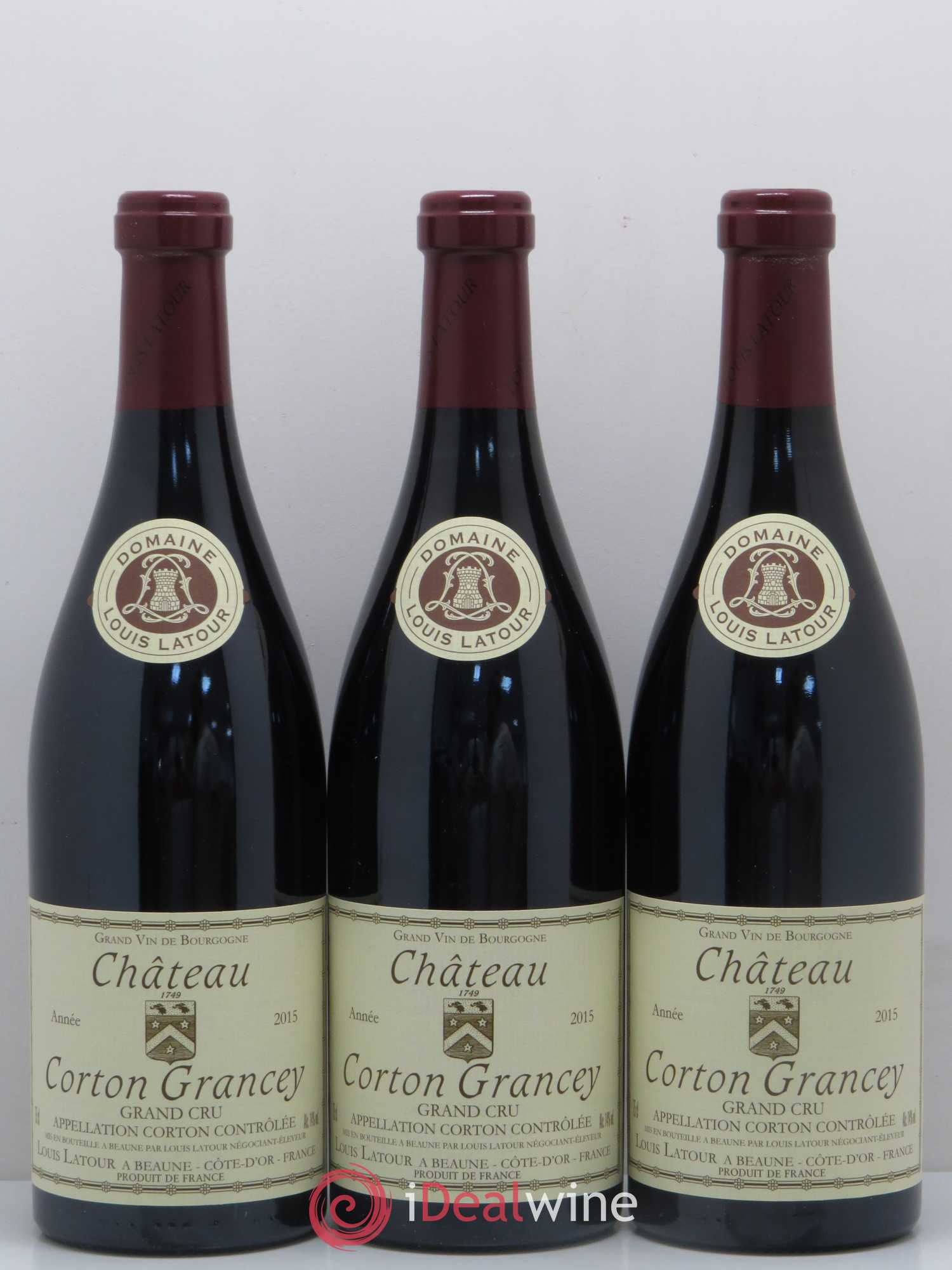 Corton Grand Cru Château Corton Grancey Louis Latour 2015 - Lot de 6 bouteilles - 2