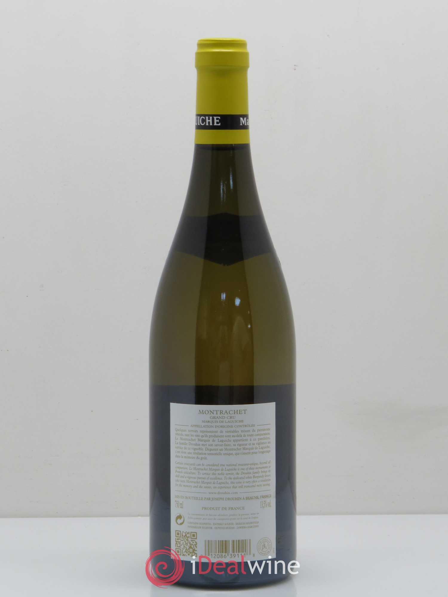 Montrachet Grand Cru Marquis de Laguiche Joseph Drouhin 2007 - Lot de 1 bouteille - 1