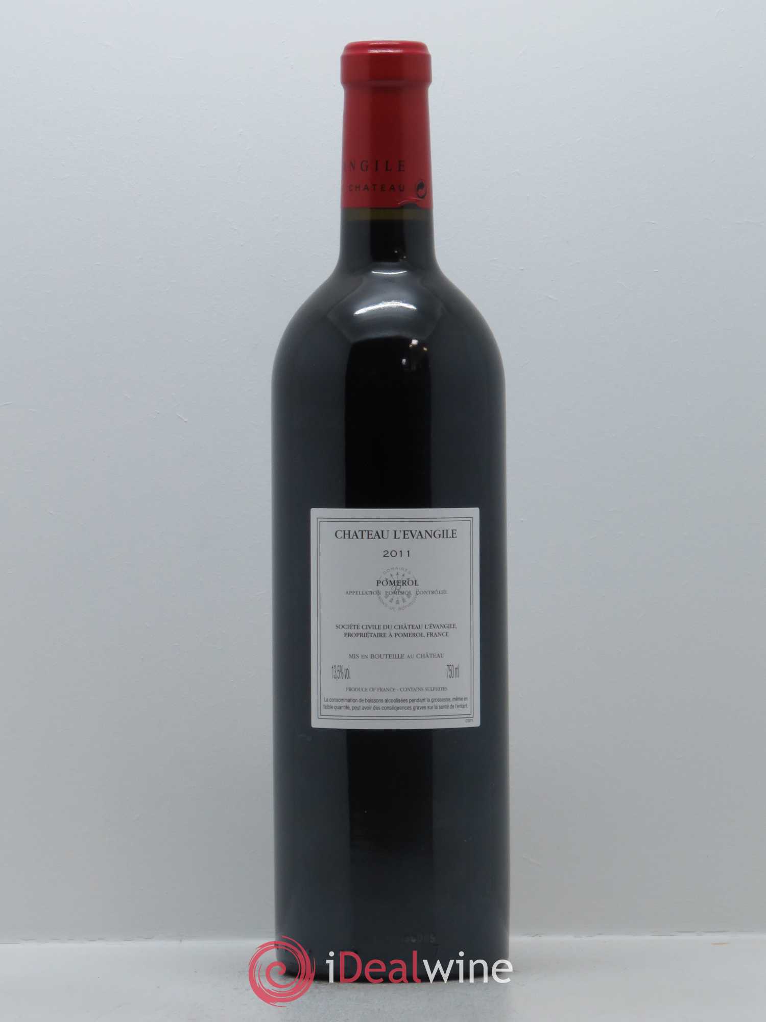 Château l' Évangile (CBO à partir de 6bts) 2011 - Lot de 1 bouteille - 1