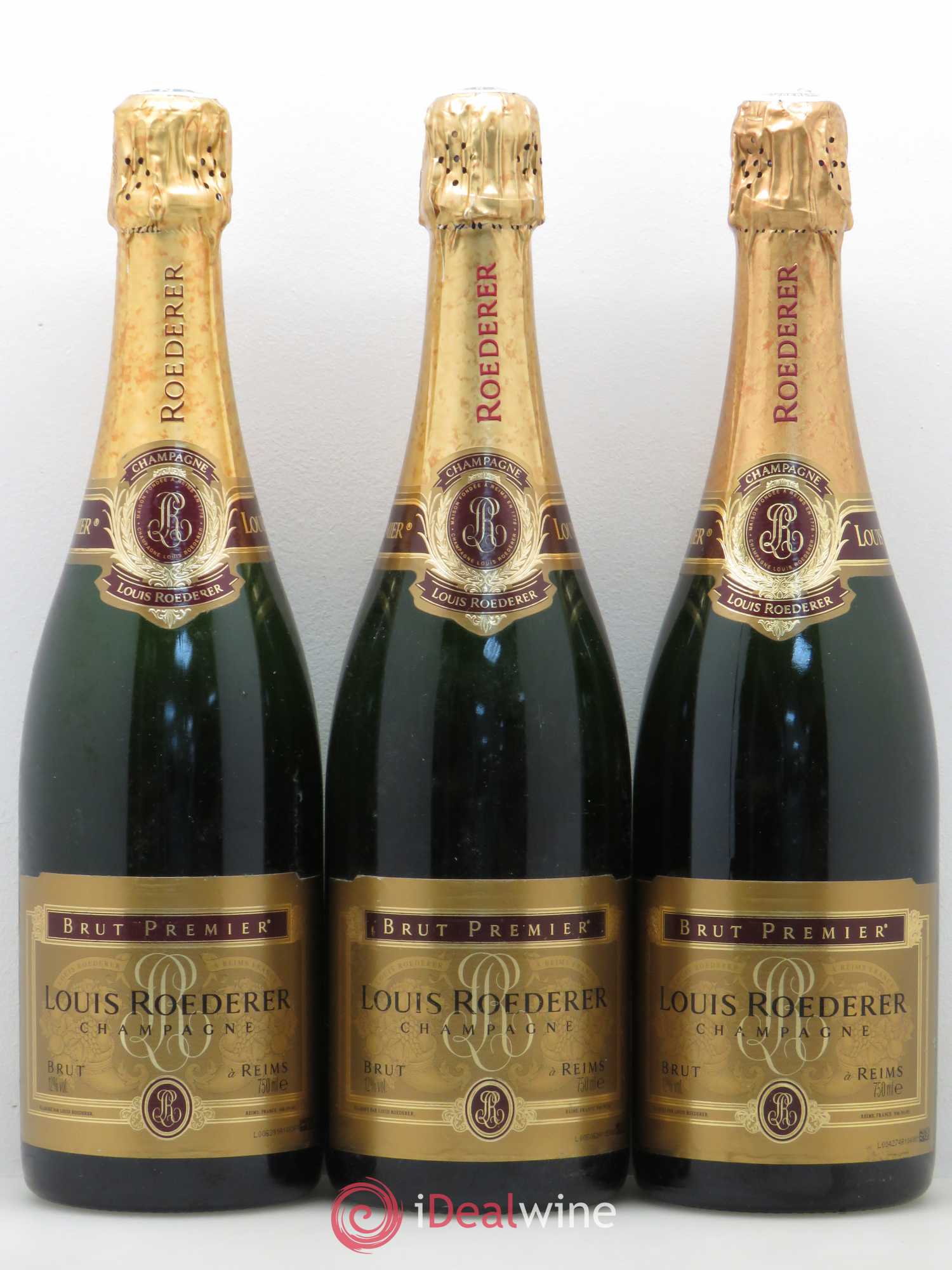 Millésimé Brut Louis Roederer - Lot de 6 bouteilles - 2