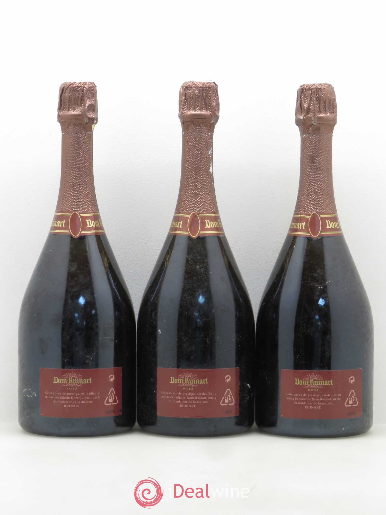 Dom Ruinart Brut Ruinart 1988 - Lot de 3 bouteilles - 1