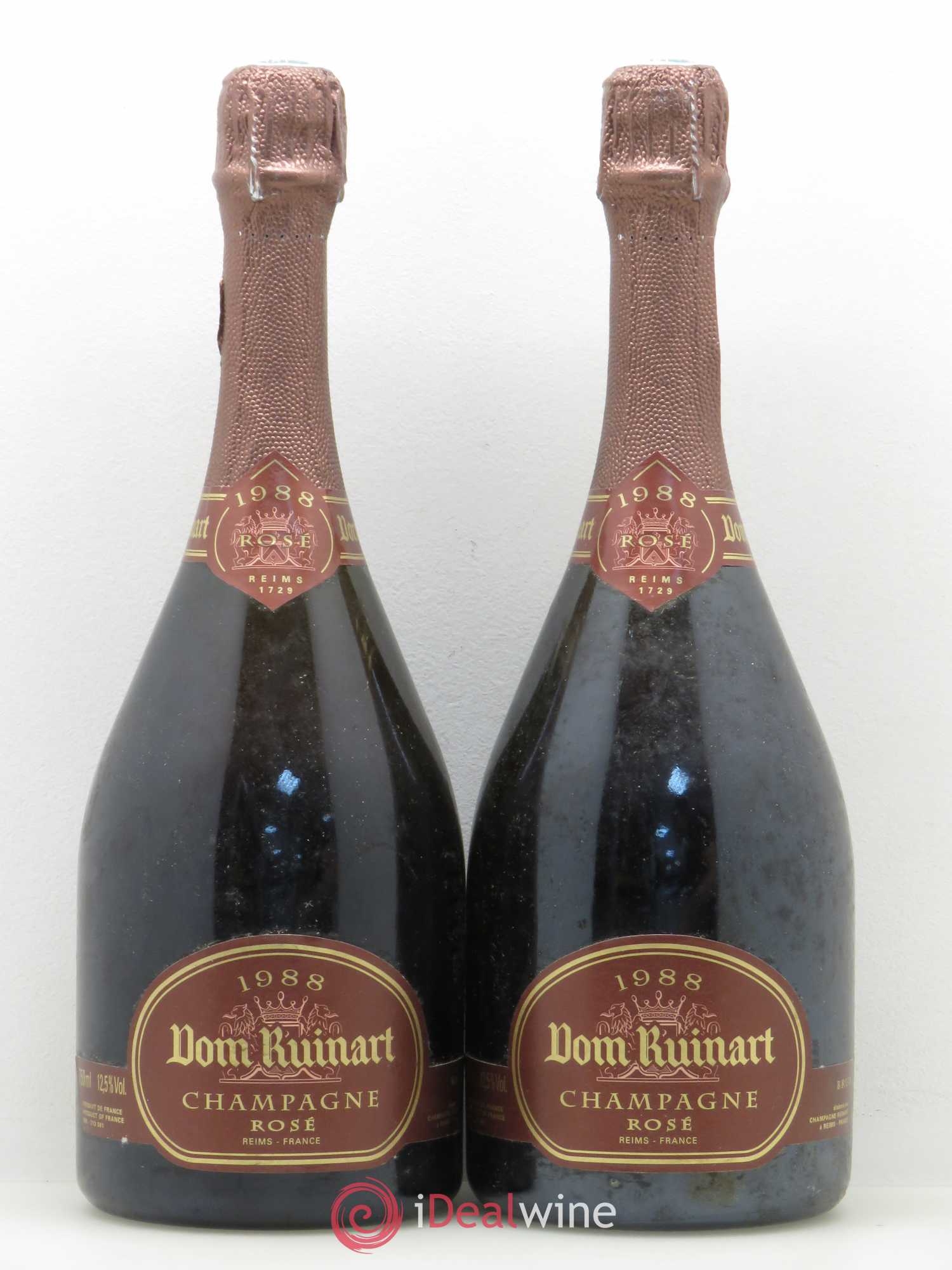 Dom Ruinart Brut Ruinart 1988 - Lot de 2 bouteilles - 0