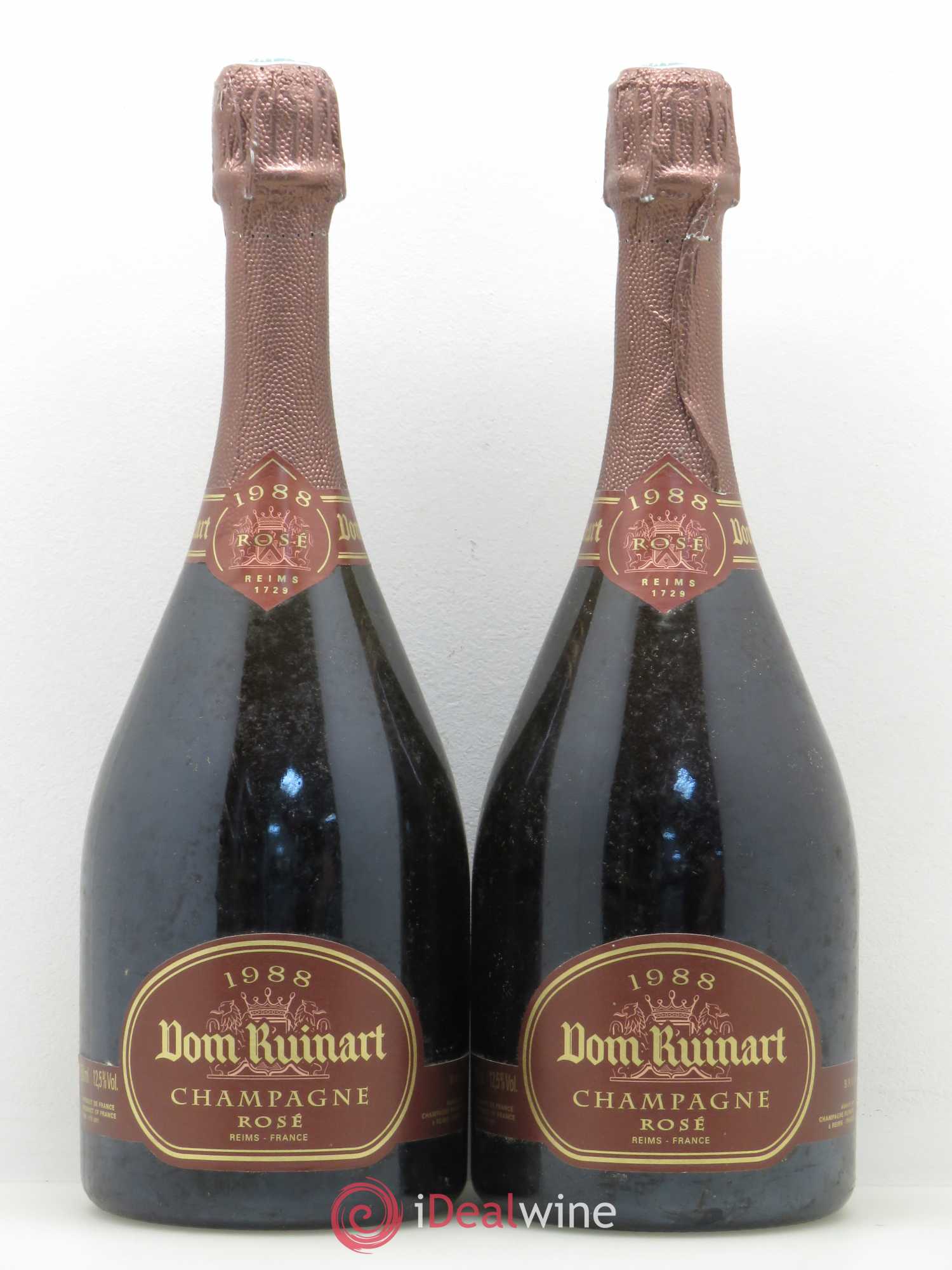 Dom Ruinart Brut Ruinart 1988 - Lot de 2 bouteilles - 0