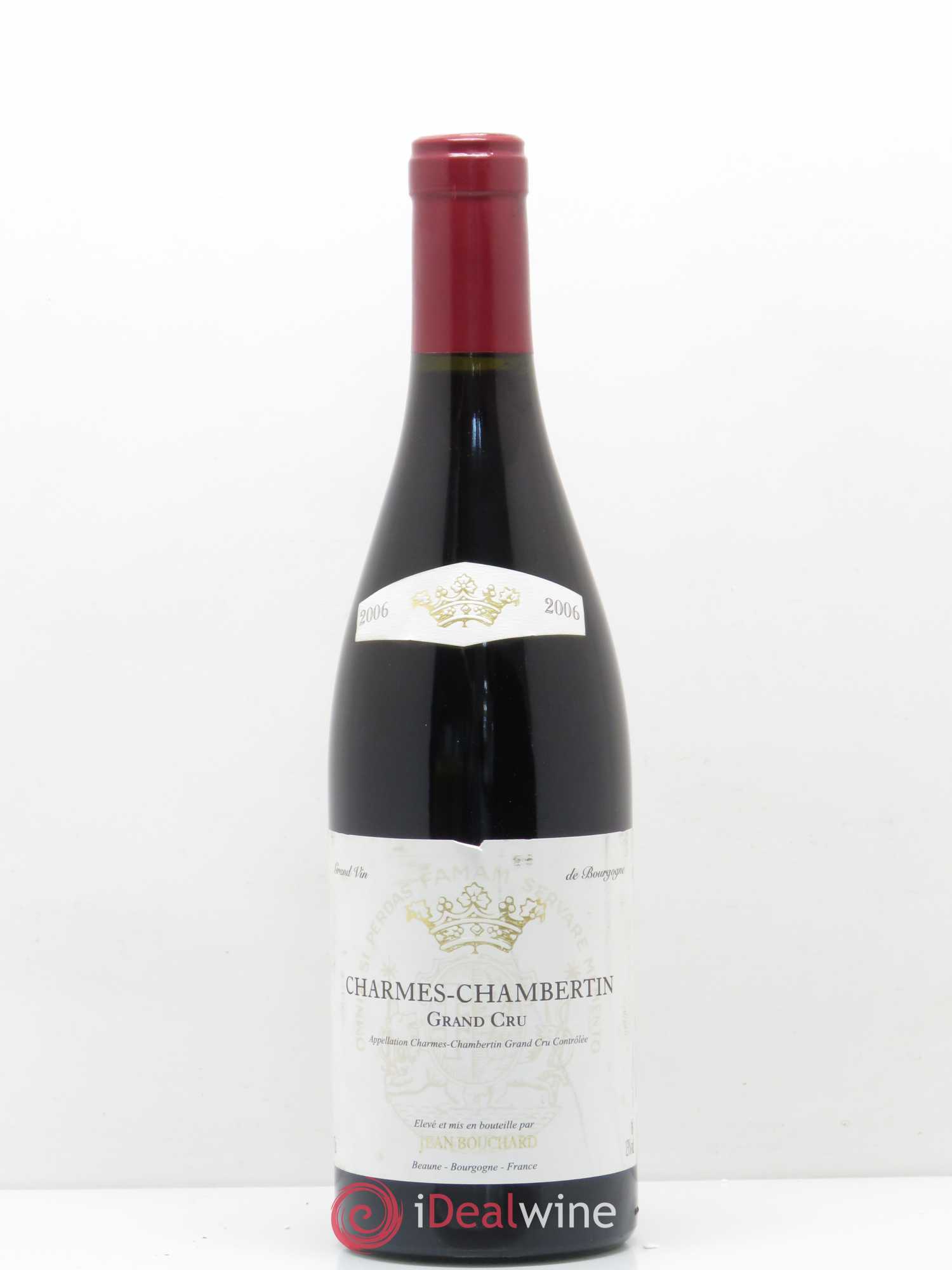 Charmes-Chambertin Grand Cru Jean Bouchard 2006 - Lot de 1 bouteille - 0