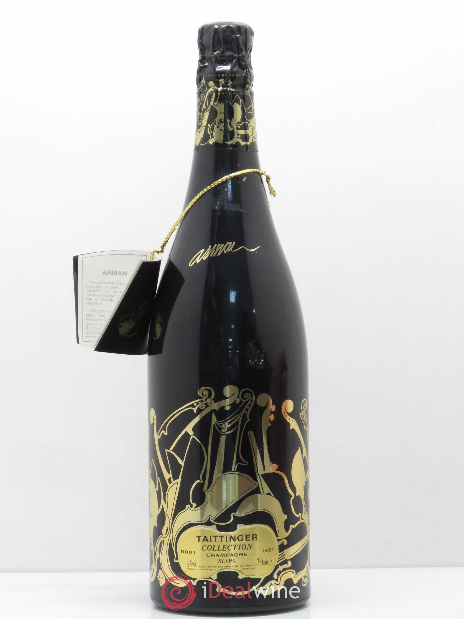 1981 - Collection Arman Taittinger 1981 - Lot de 1 bouteille - 0