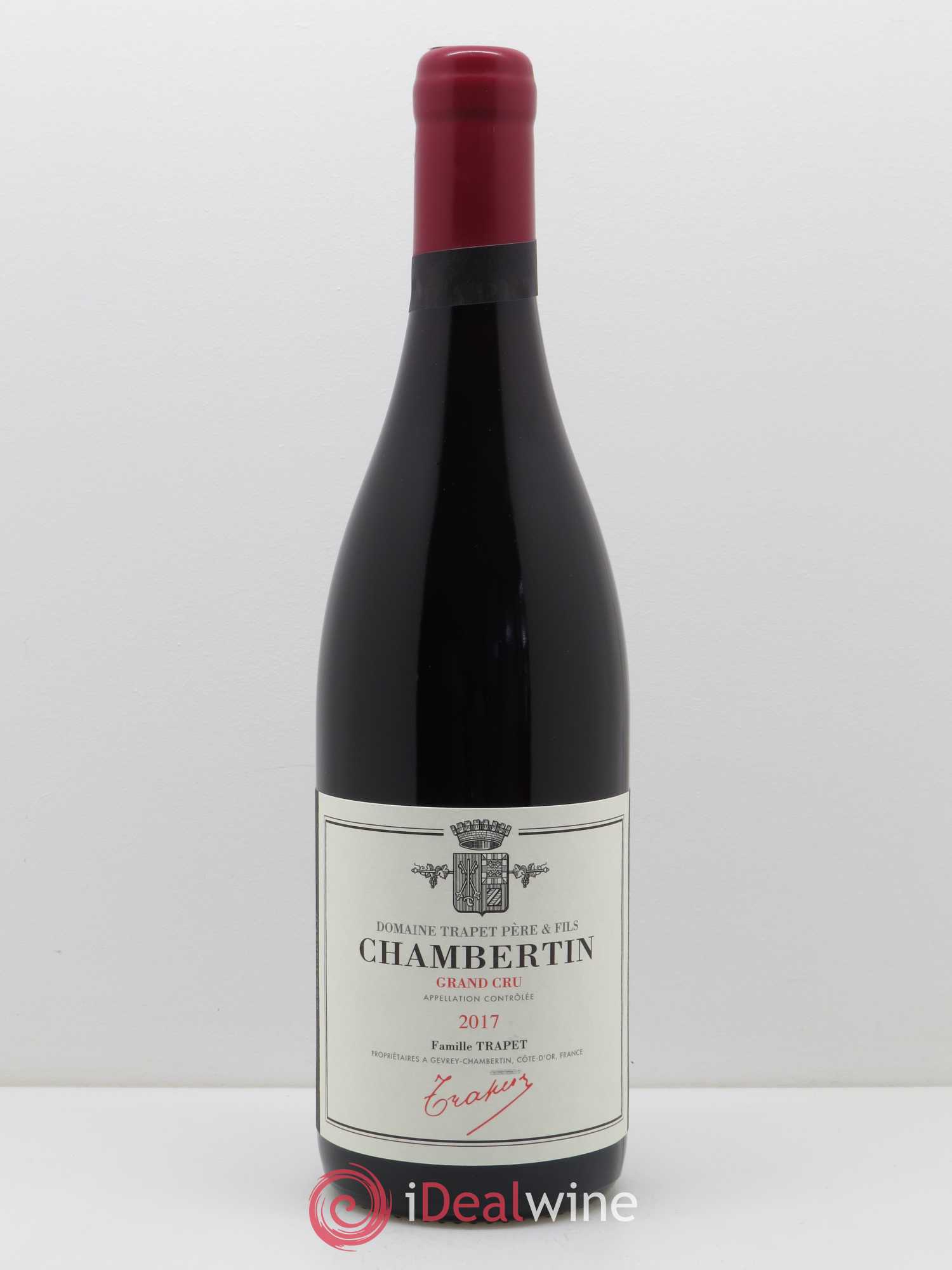 Chambertin Grand Cru Domaine Trapet  2017 - Lot de 1 bouteille - 0