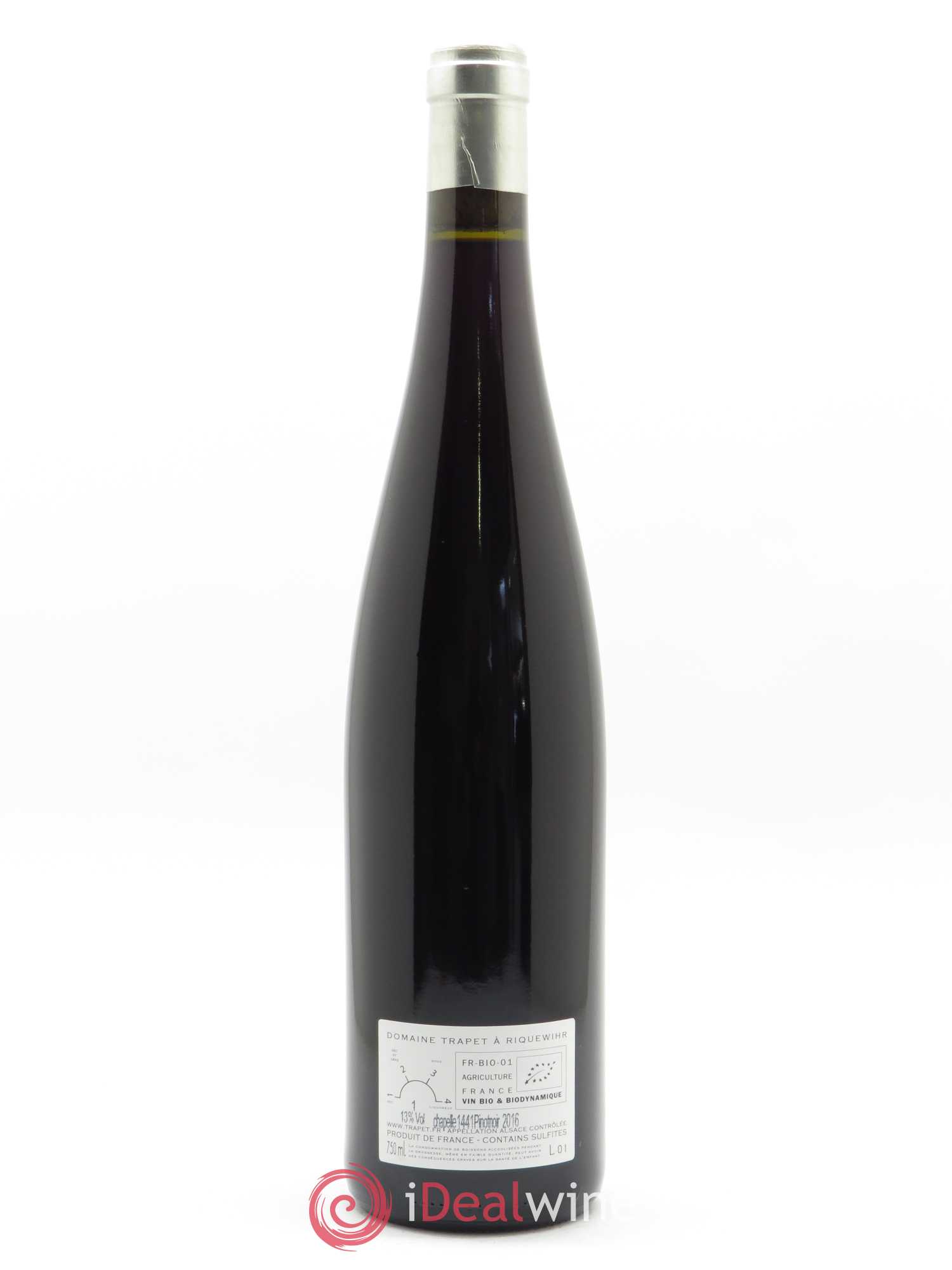 Alsace Chapelle 1441 Domaine Trapet 2016 - Lot de 1 bouteille - 1