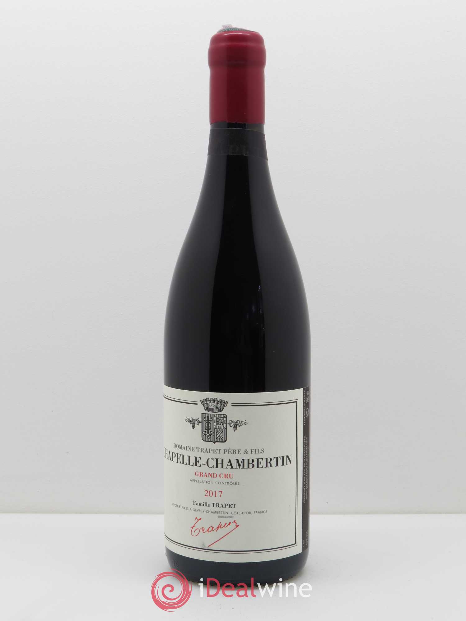 Chapelle-Chambertin Grand Cru Domaine Trapet  2017 - Lot de 1 bouteille - 1