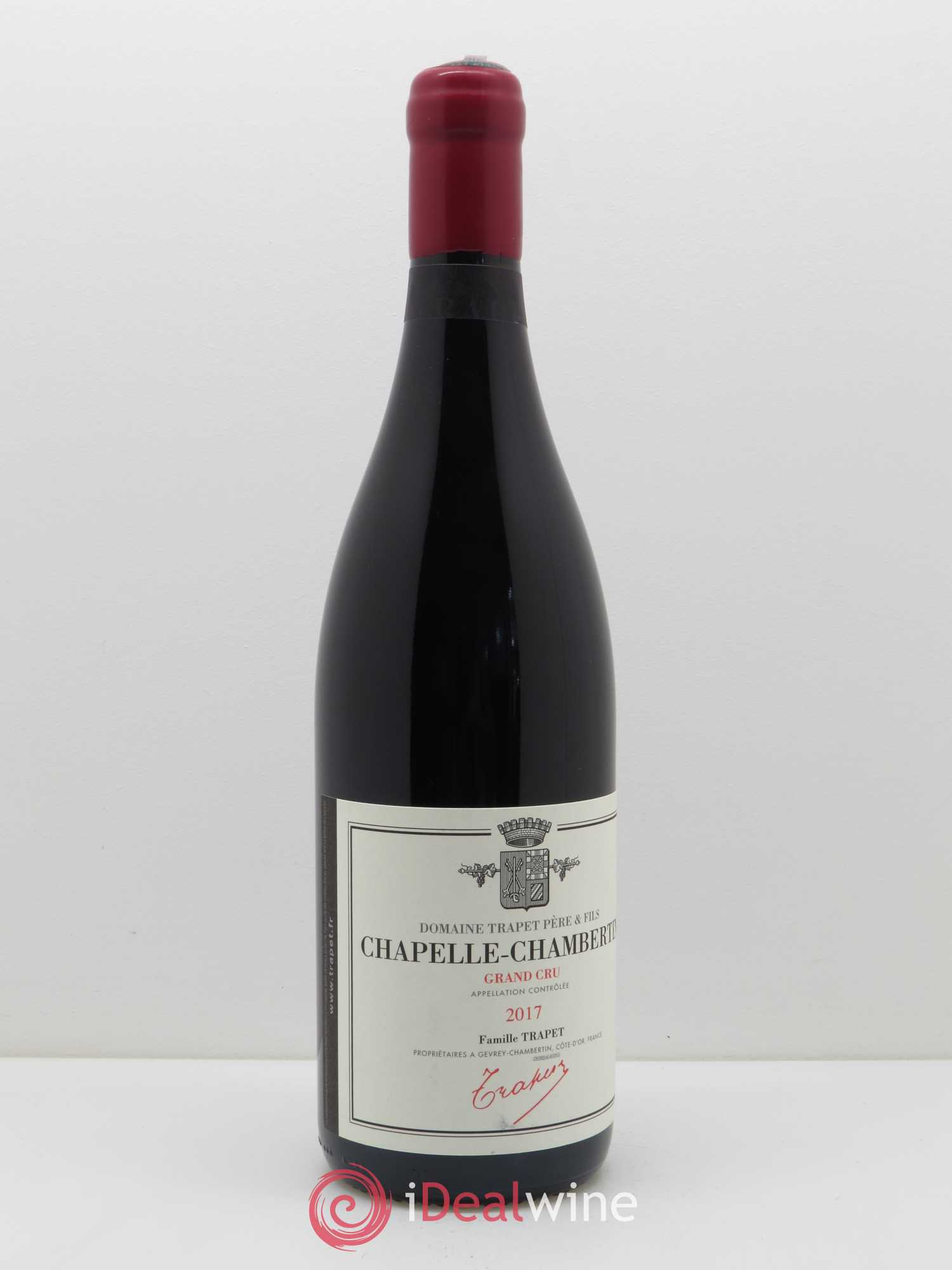 Chapelle-Chambertin Grand Cru Domaine Trapet  2017 - Lot de 1 bouteille - 2